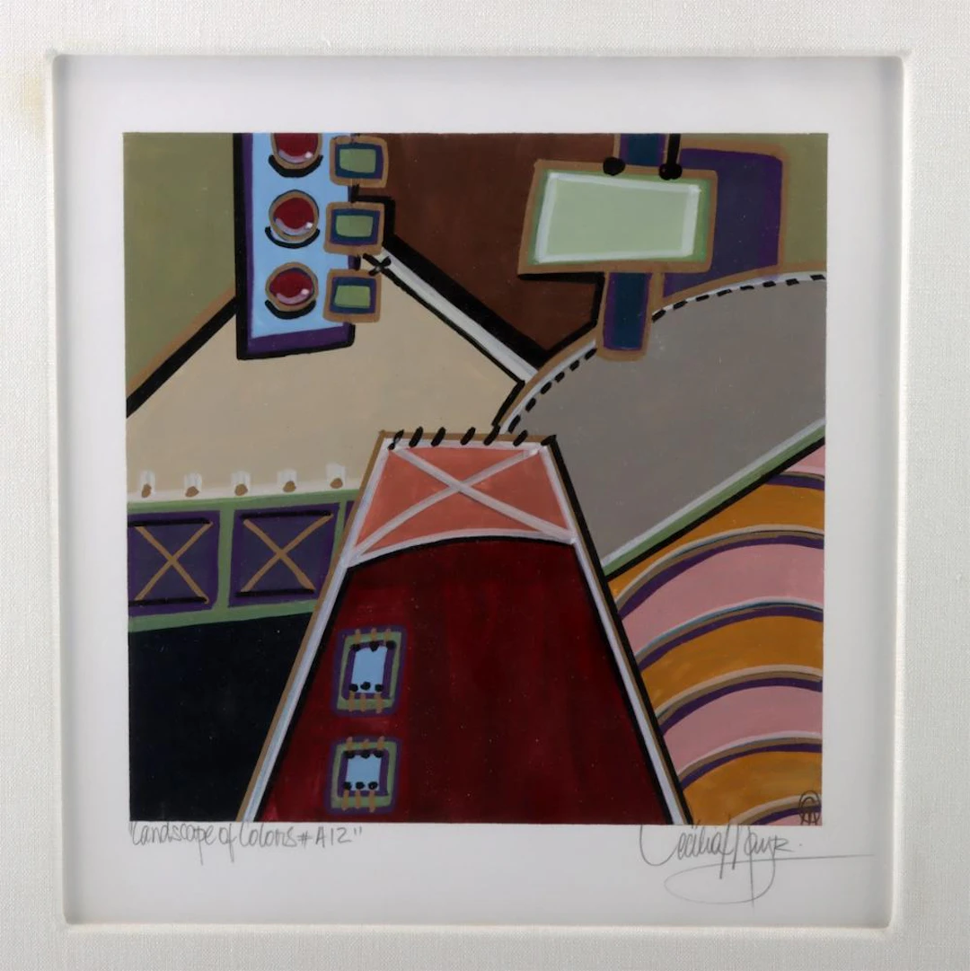 2 Mixed Media by Mayr - Primitivo & Landscape of Colors
