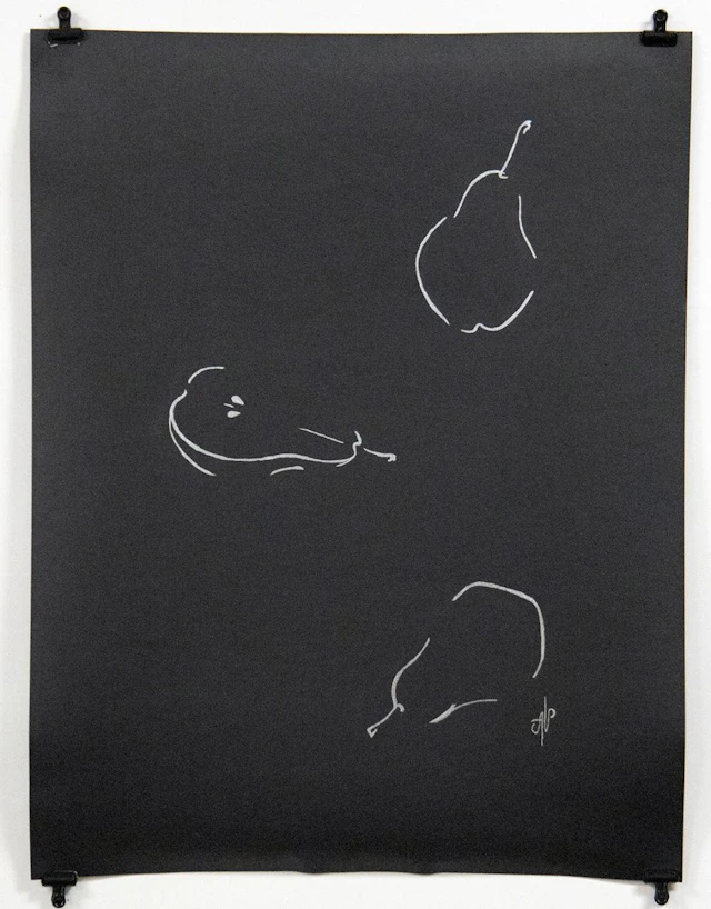 Alena Vavilina "Silver Pear" Painting
