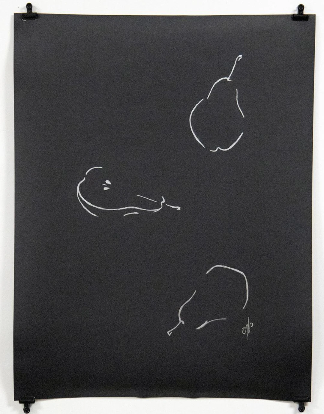 Alena Vavilina "Silver Pear" Painting