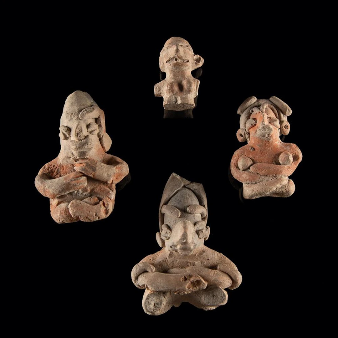 3 Chupicuaro Female Figures + Tlatilco Torso
