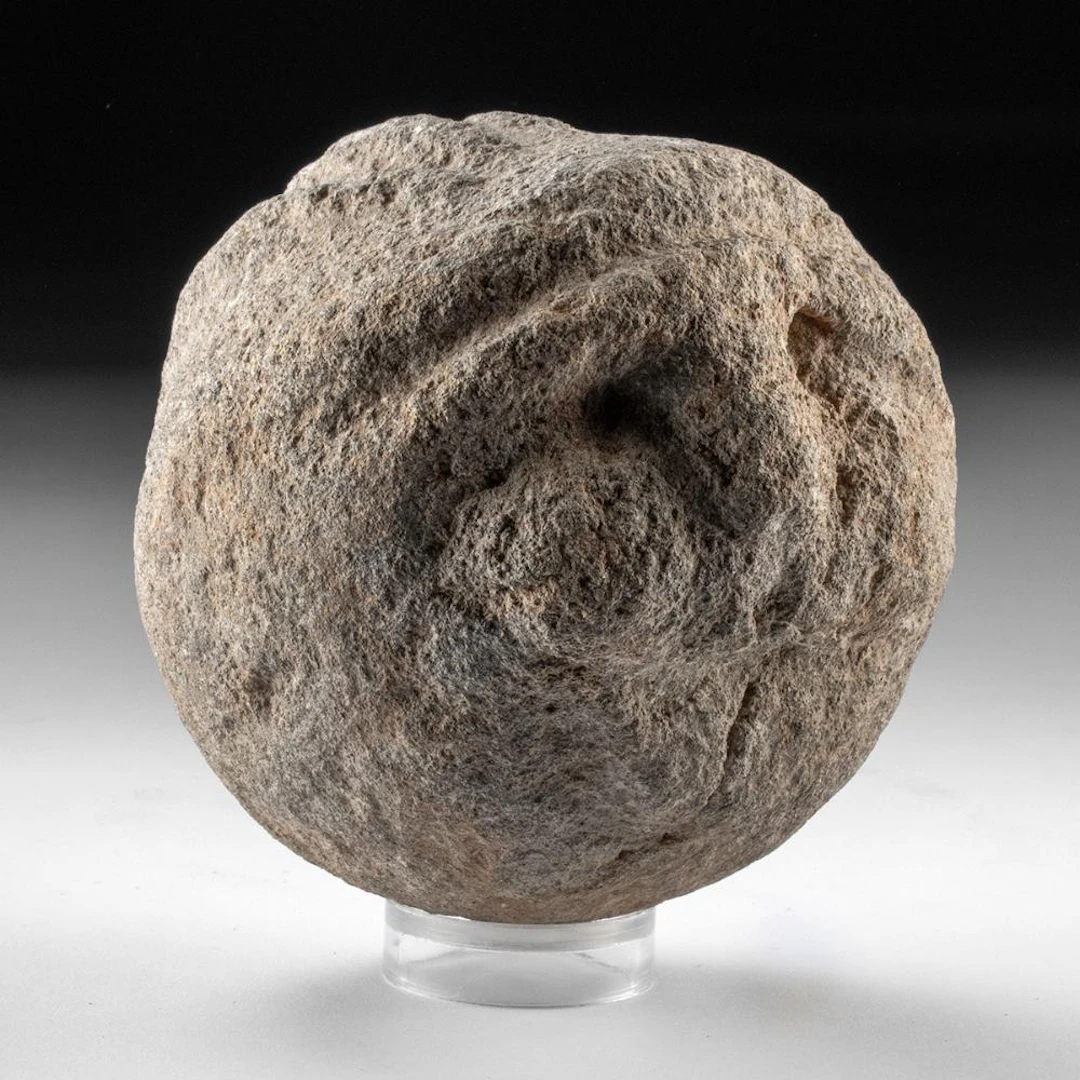 Native American Charmstone Head, Northern California