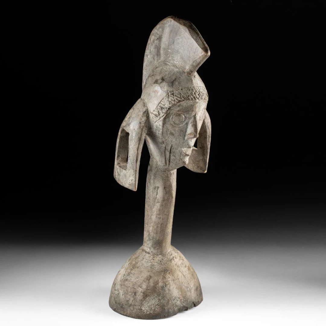 Nigerian Mumuye Wood Iagalagana Figural Sculpture