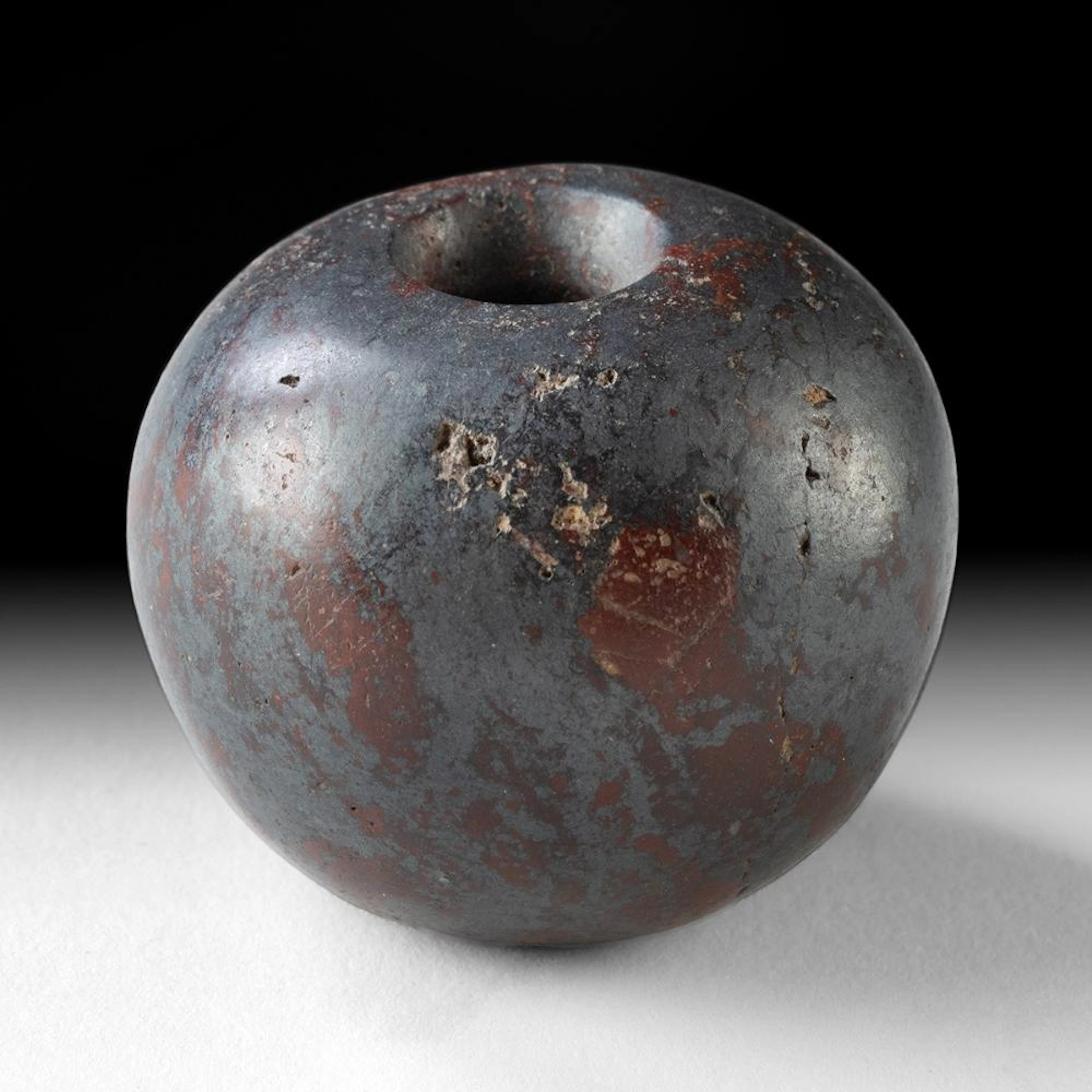 Egyptian Predynastic Hematite Mace Head, Naqada Period