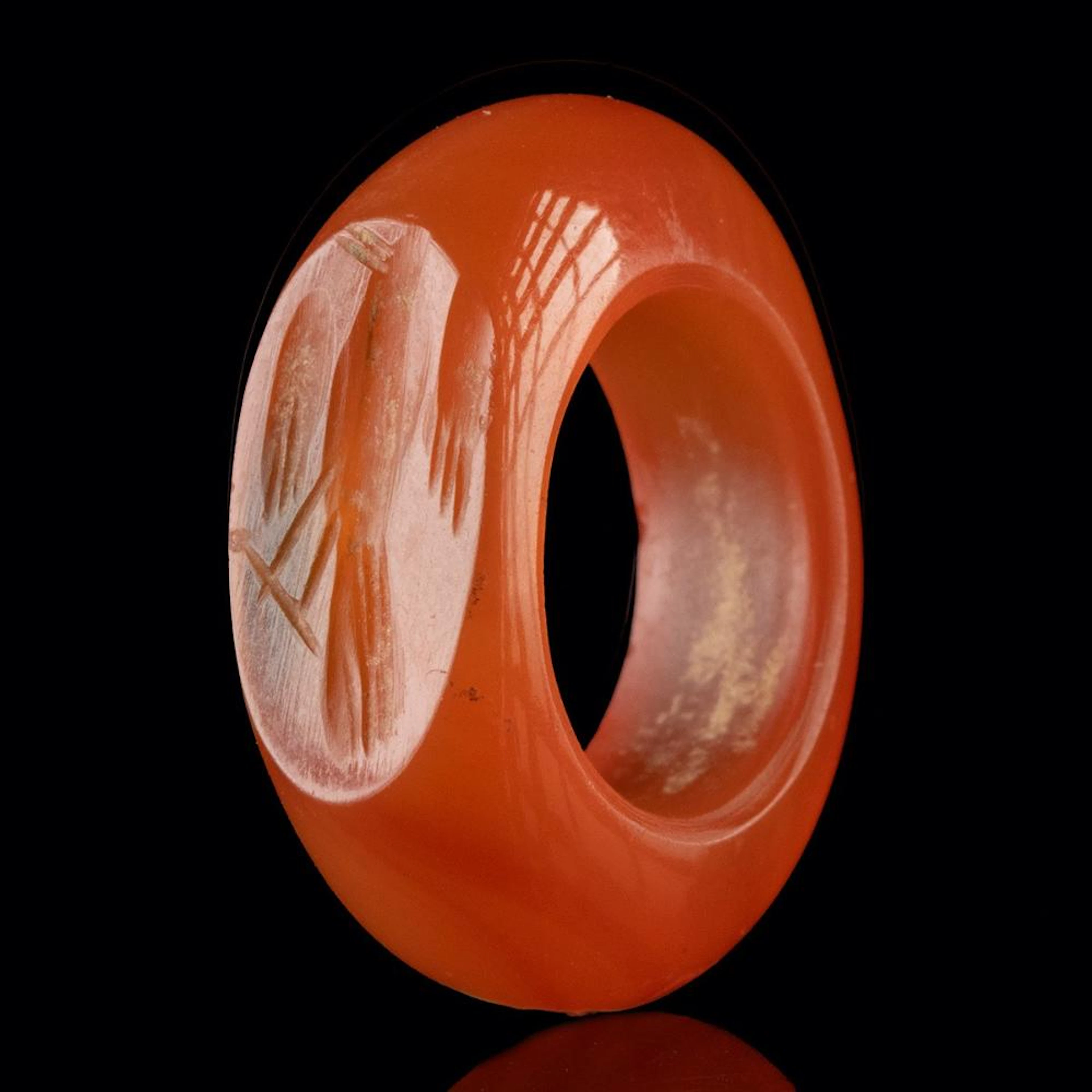 Roman Carnelian Ring | Eagle of Jupiter Intaglio Seal