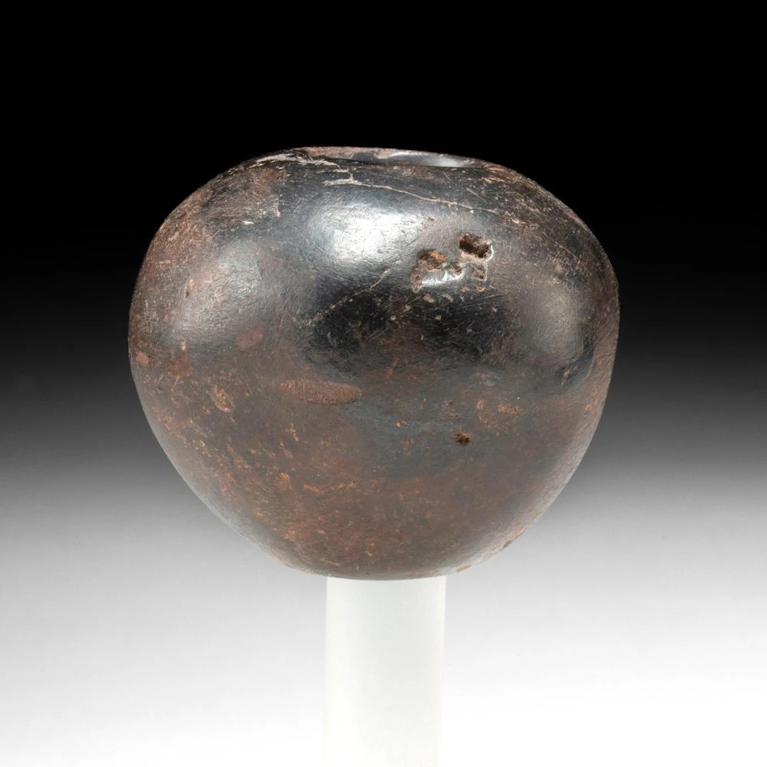 Egyptian Predynastic Hematite Mace Head
