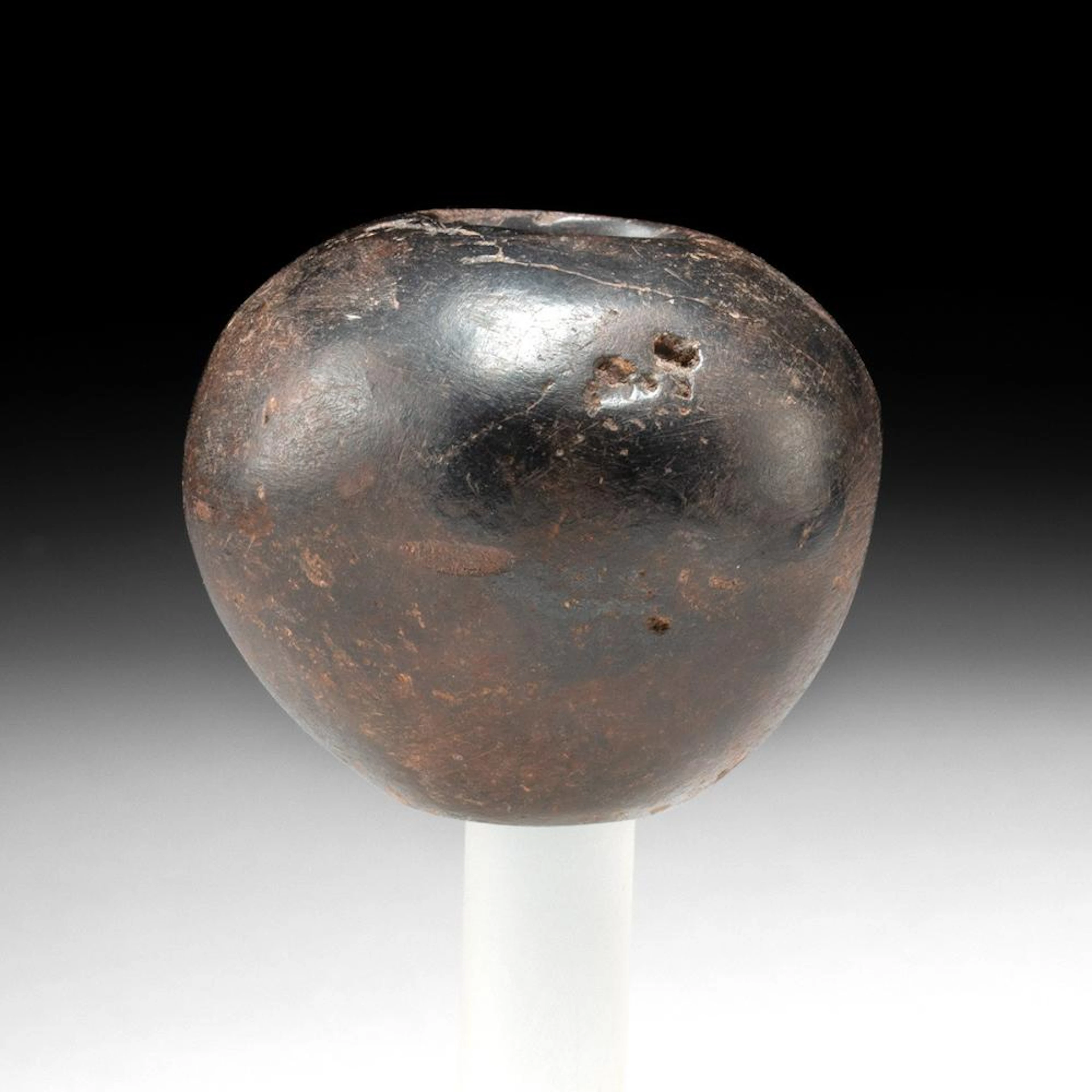 Egyptian Predynastic Hematite Mace Head