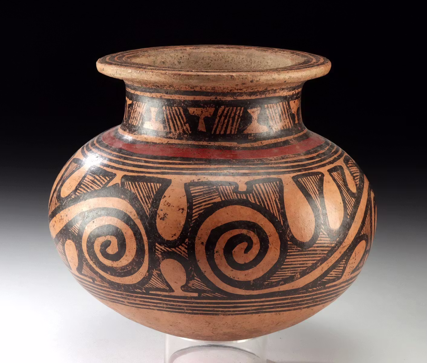 Panamanian Gran Cocle Polychrome Olla, ex-Tillou