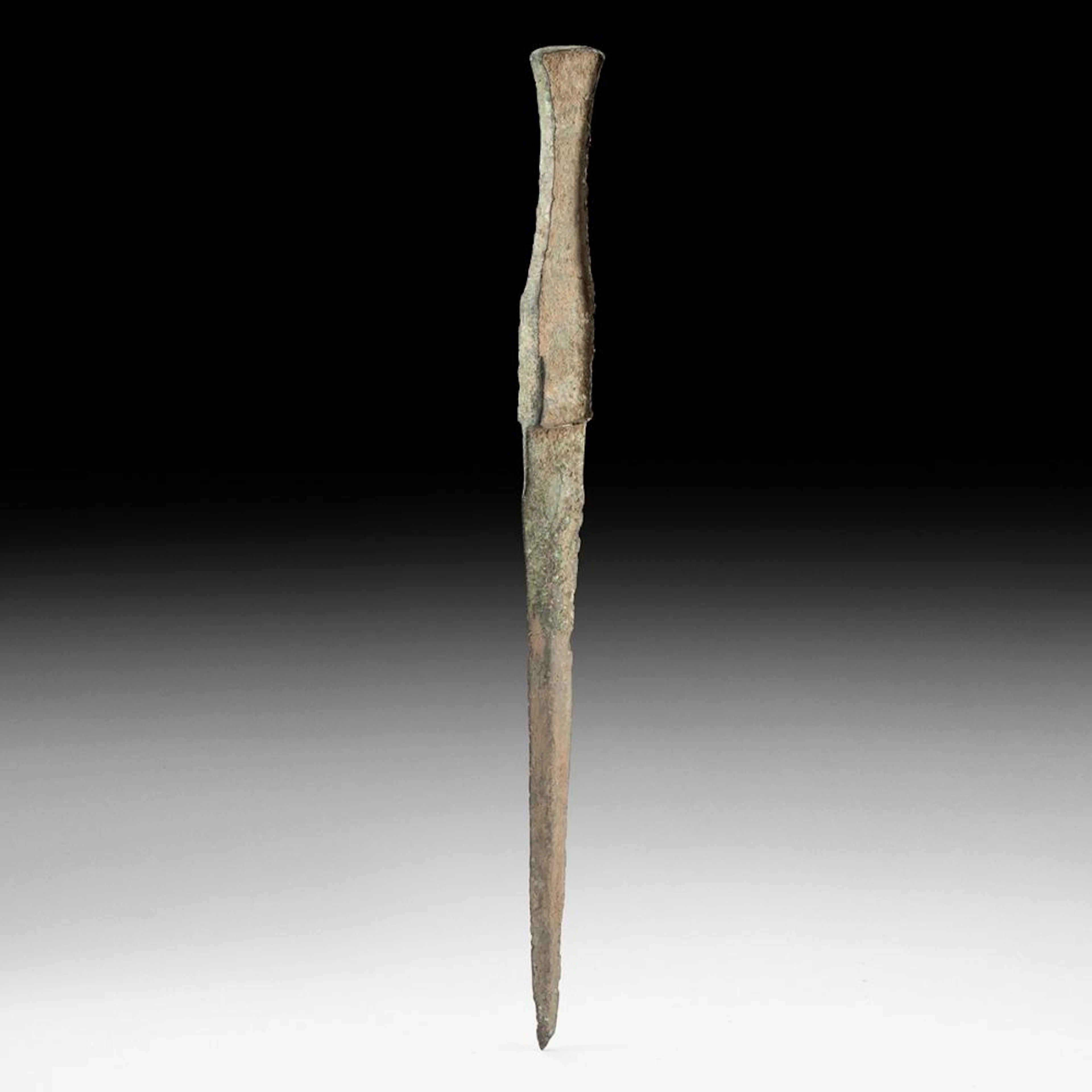 Near Eastern Luristan Bronze Blade, Zagros Highlands