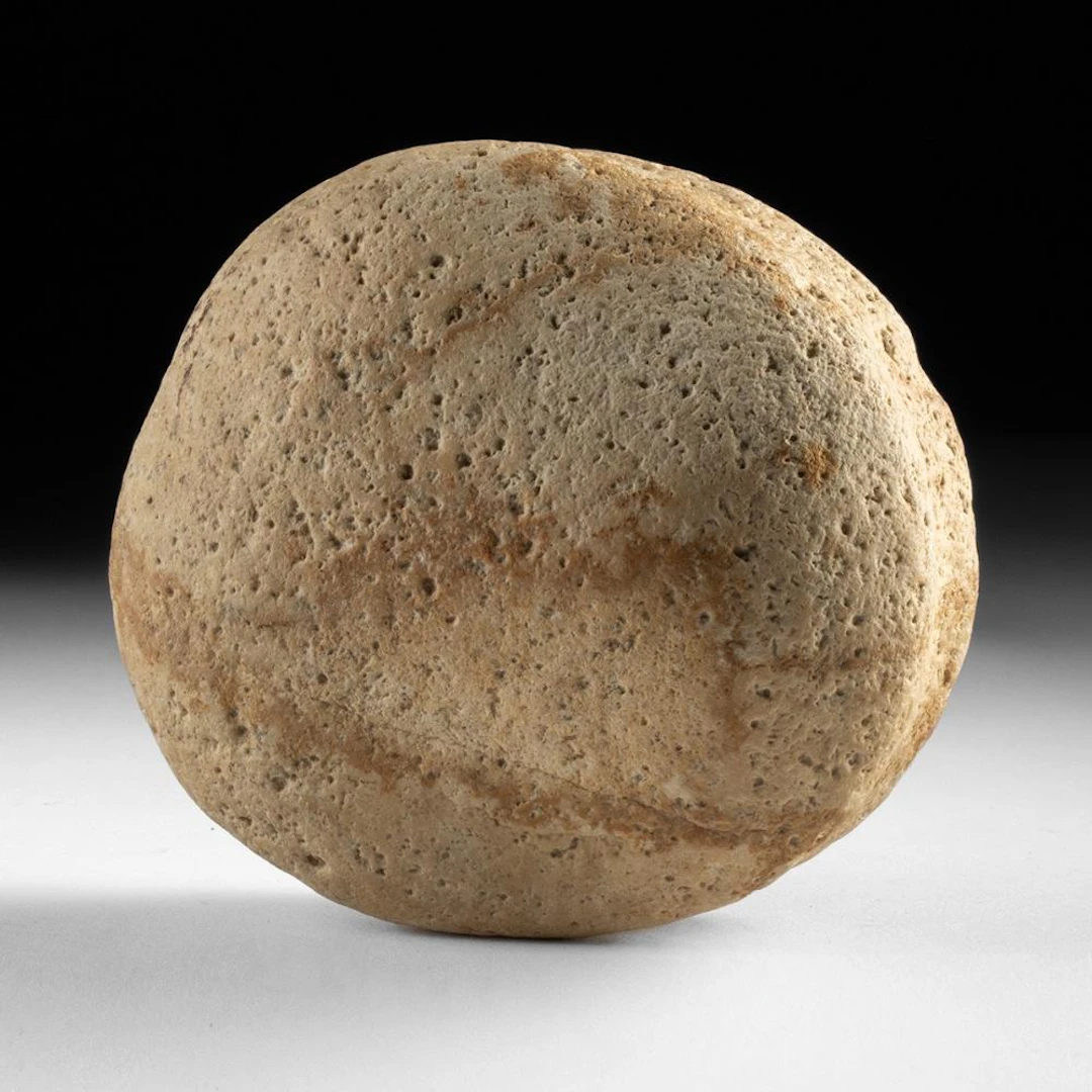 Native American Grooved Hammerstone / Maul Head