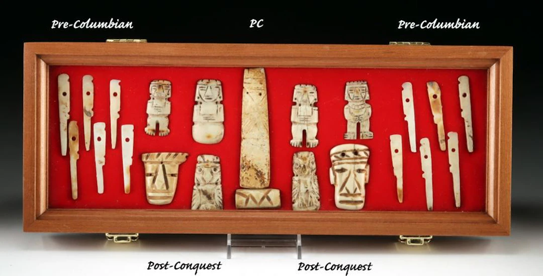 Lot of Pre & Post Conquest Shell Pendants - Costa Rica