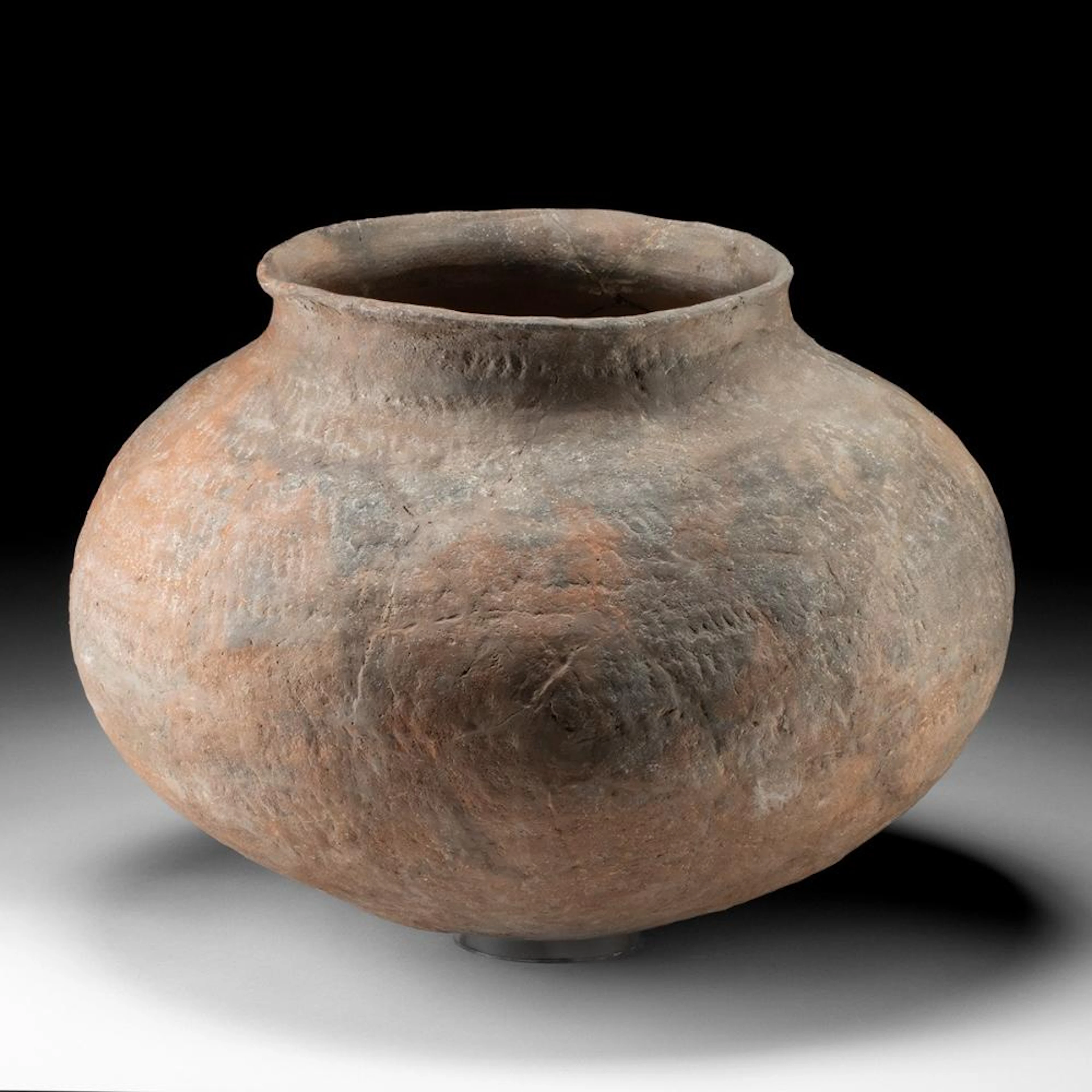 Ancestral Puebloan (Anasazi) Reserve Redware Olla, Massive – 19" D