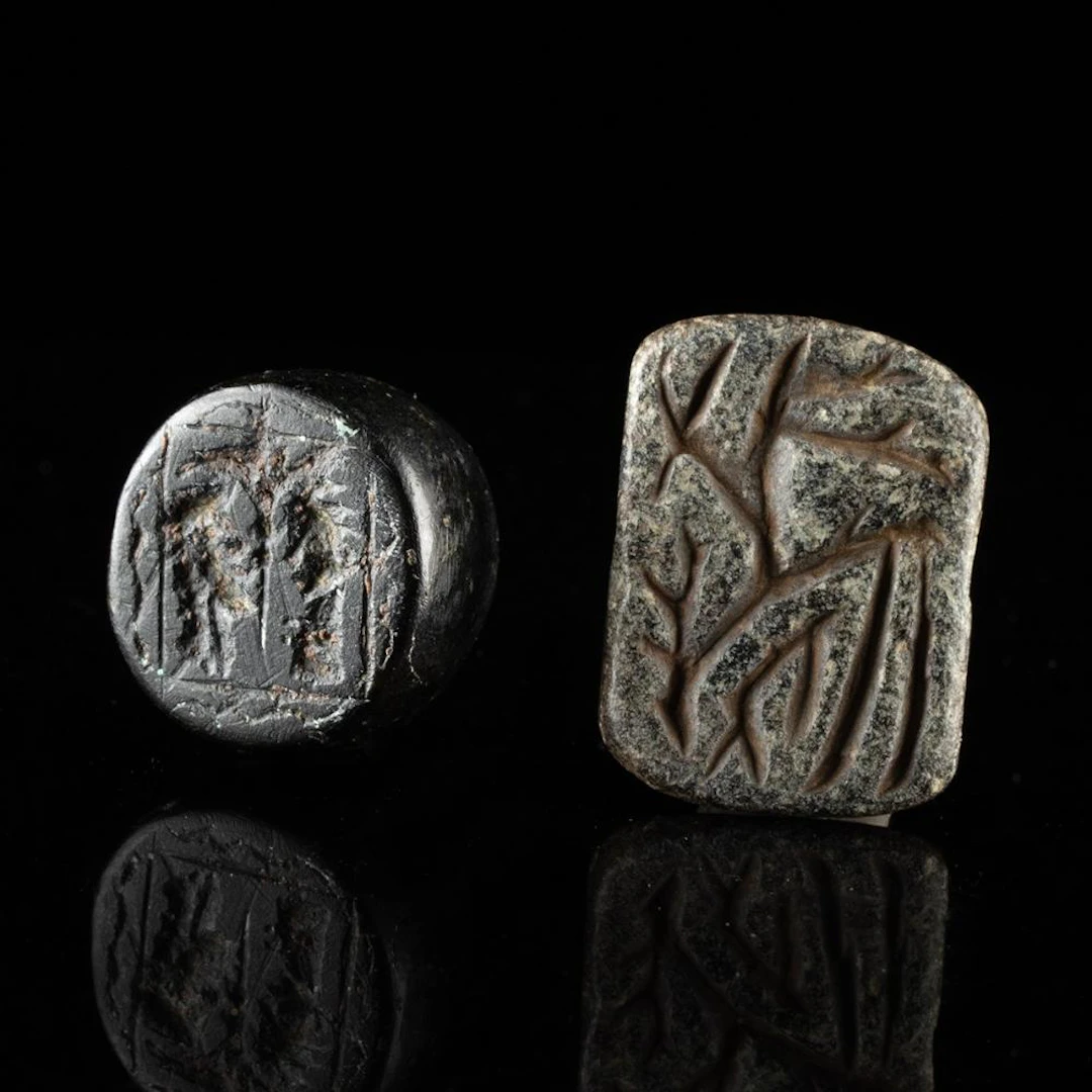 Mesopotamian Stone Seal Beads - Zoomorph & Figures