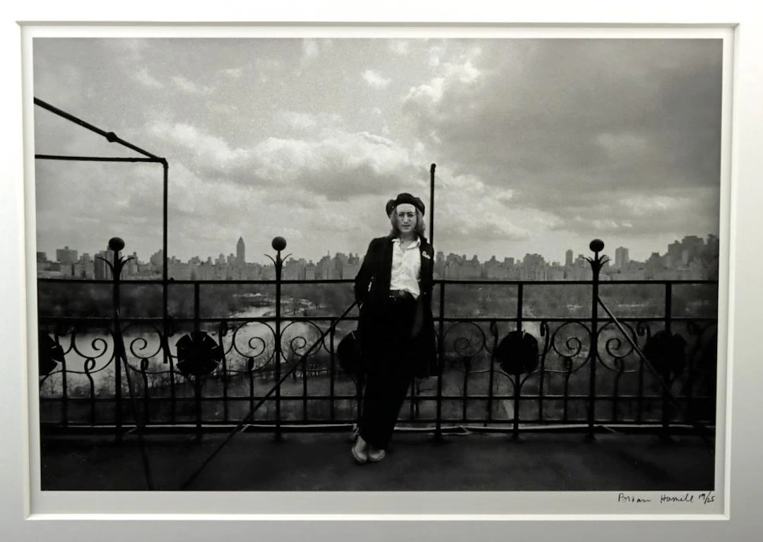 Brian Hamill, John Lennon, The Dakota Rooftop, NYC, 1975, Signed