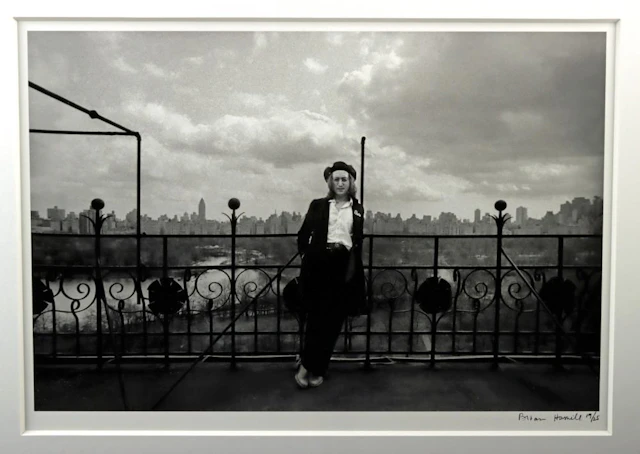 Brian Hamill, John Lennon, The Dakota Rooftop, NYC, 1975, Signed