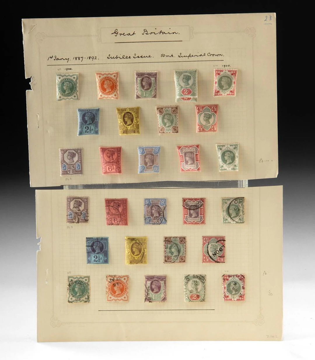 1887 to 1892 Queen Victoria Jubilee Stamps, 29 Assorted