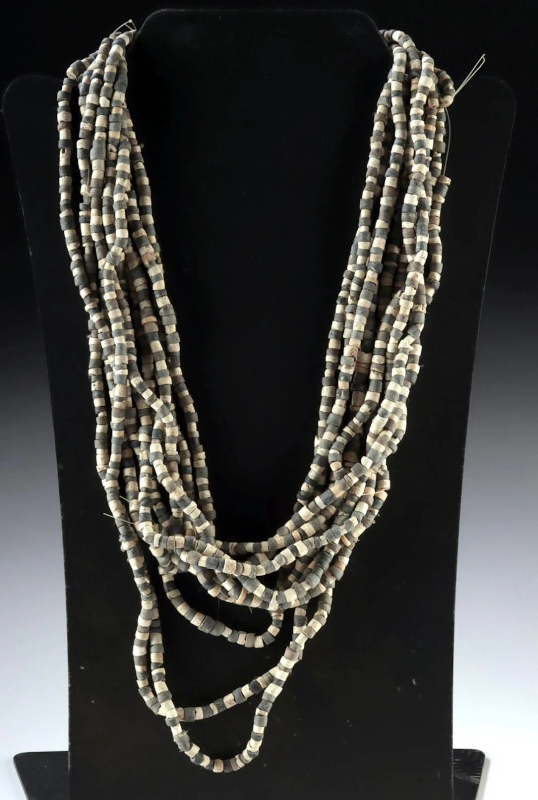 Ten Strands of Ancient Mesopotamian Shell & Stone Beads