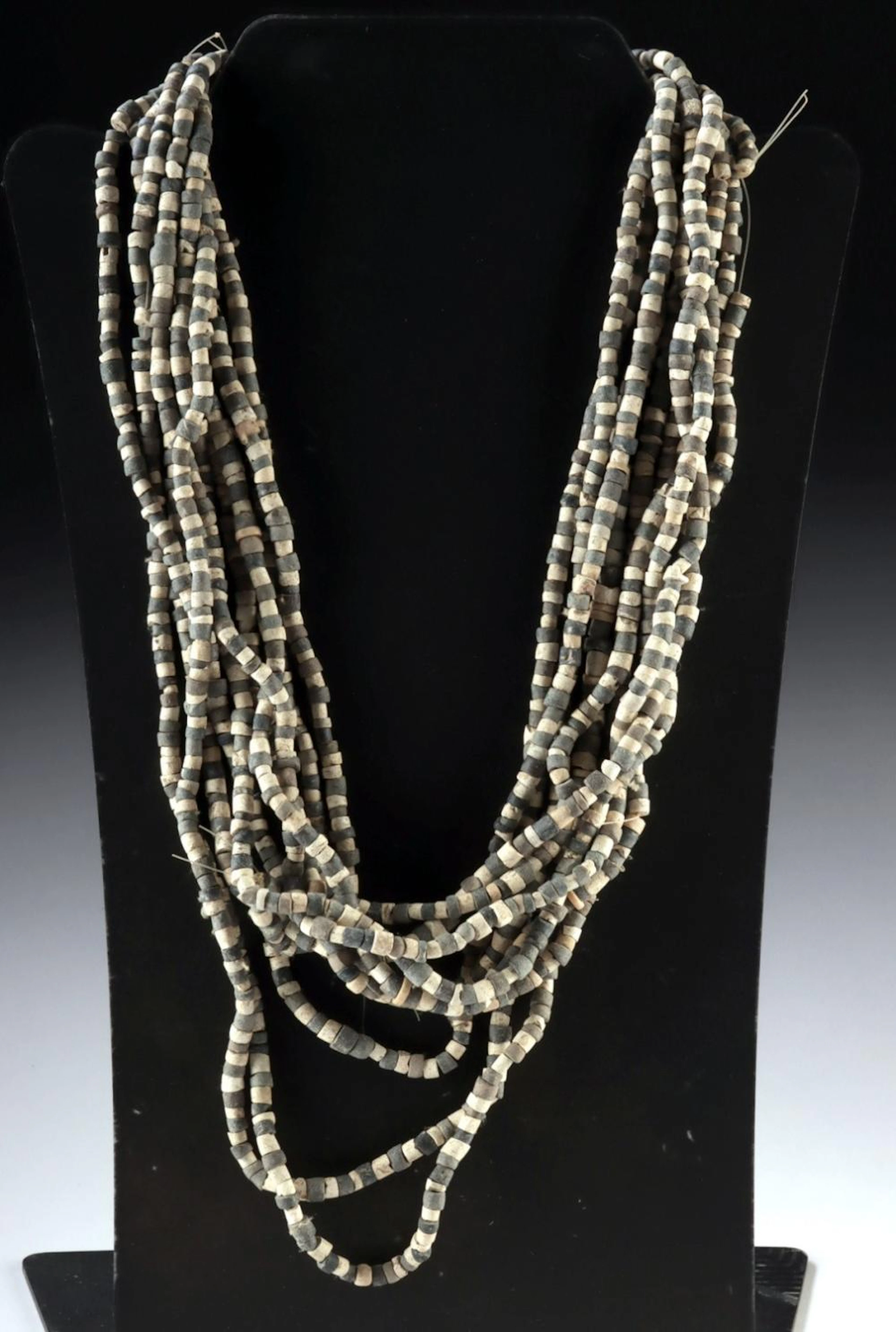 Ten Strands of Ancient Mesopotamian Shell & Stone Beads