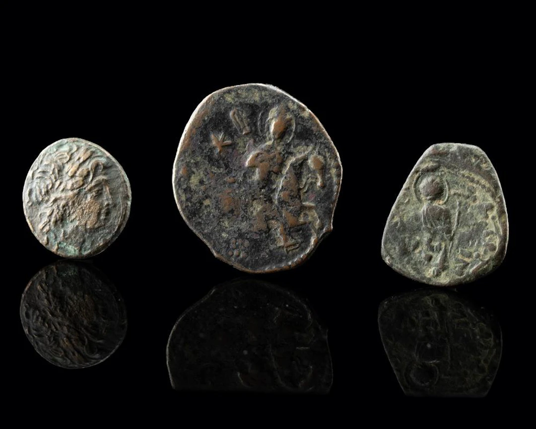 Three Seleucid, Crusader Antioch & Seljuks of Rum Coins