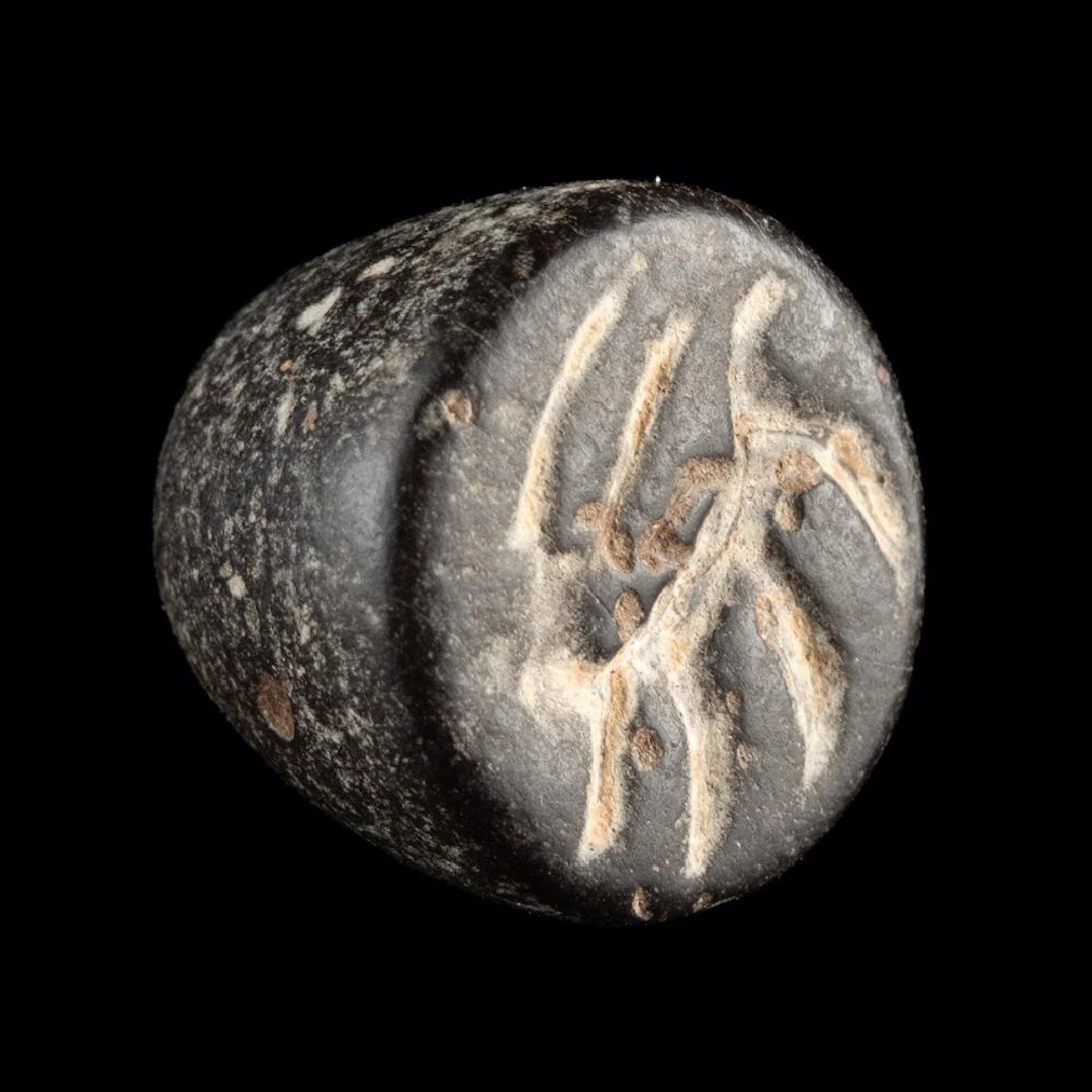 Anatolian Bronze Age Stone Stamp Seal - Antelope