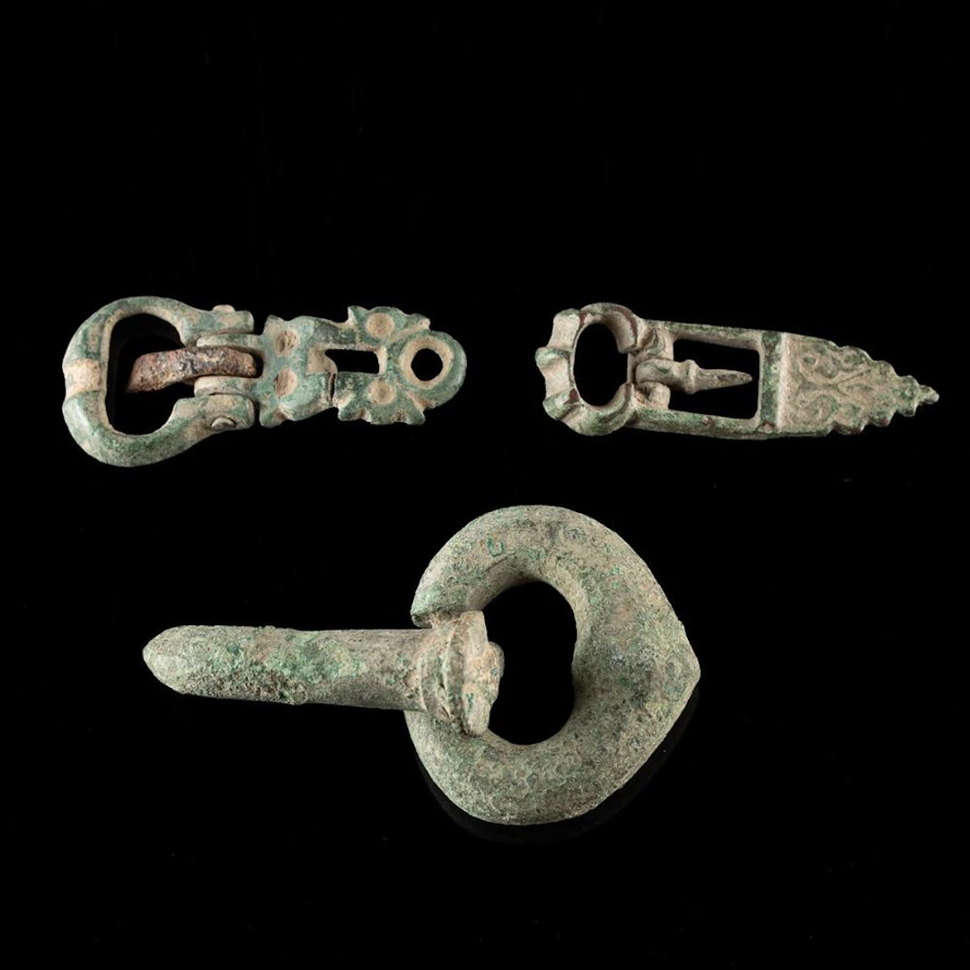 Near Eastern Bronze Buckles, 3 Pcs, Byzantine to Ottoman era