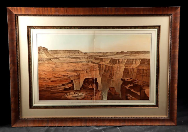 William Holmes "The Grand Canon at the foot of the Toroweap - Looking