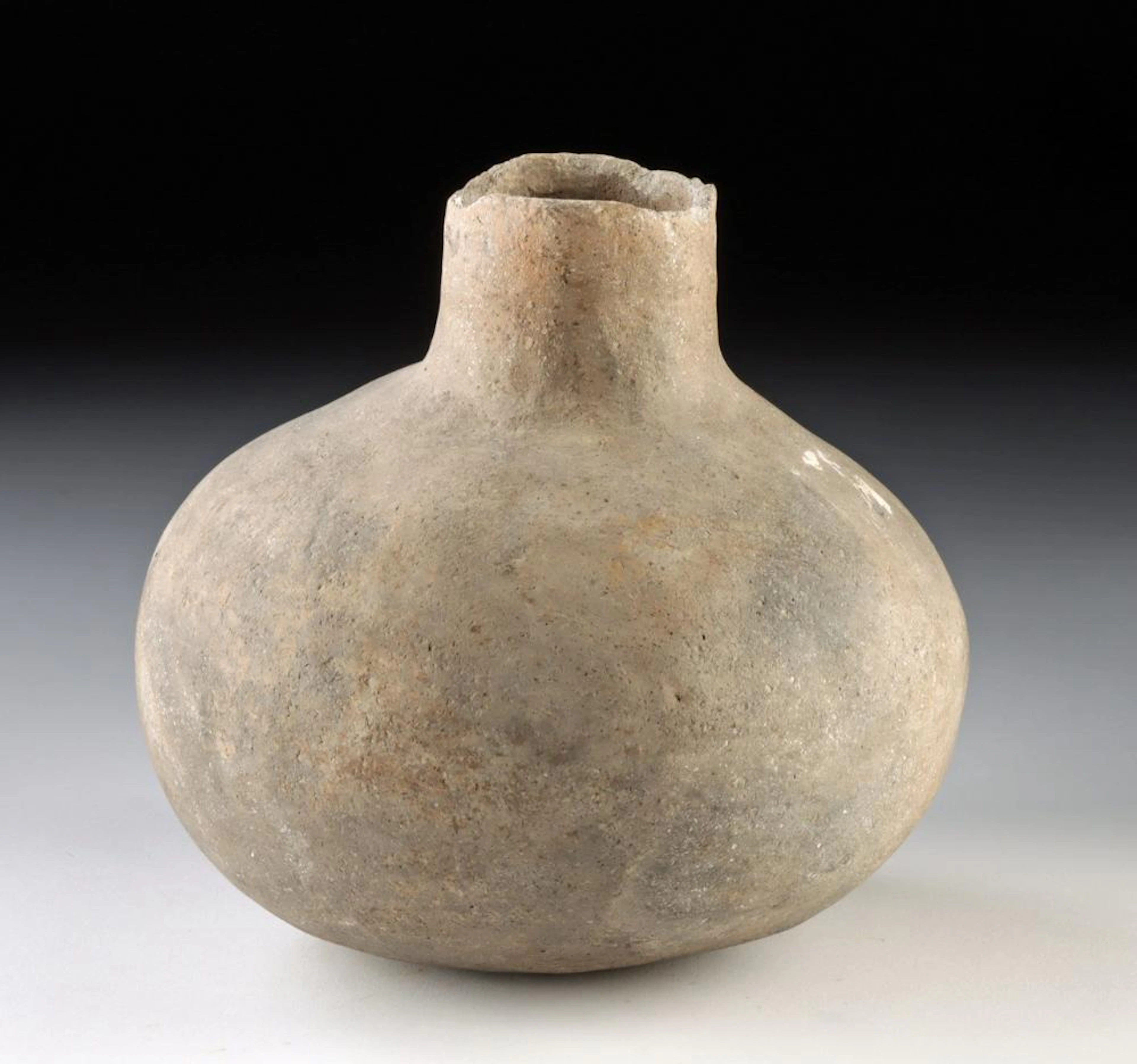 Mississippian Pottery Jug, Ex Sotheby's & Ex Warhol