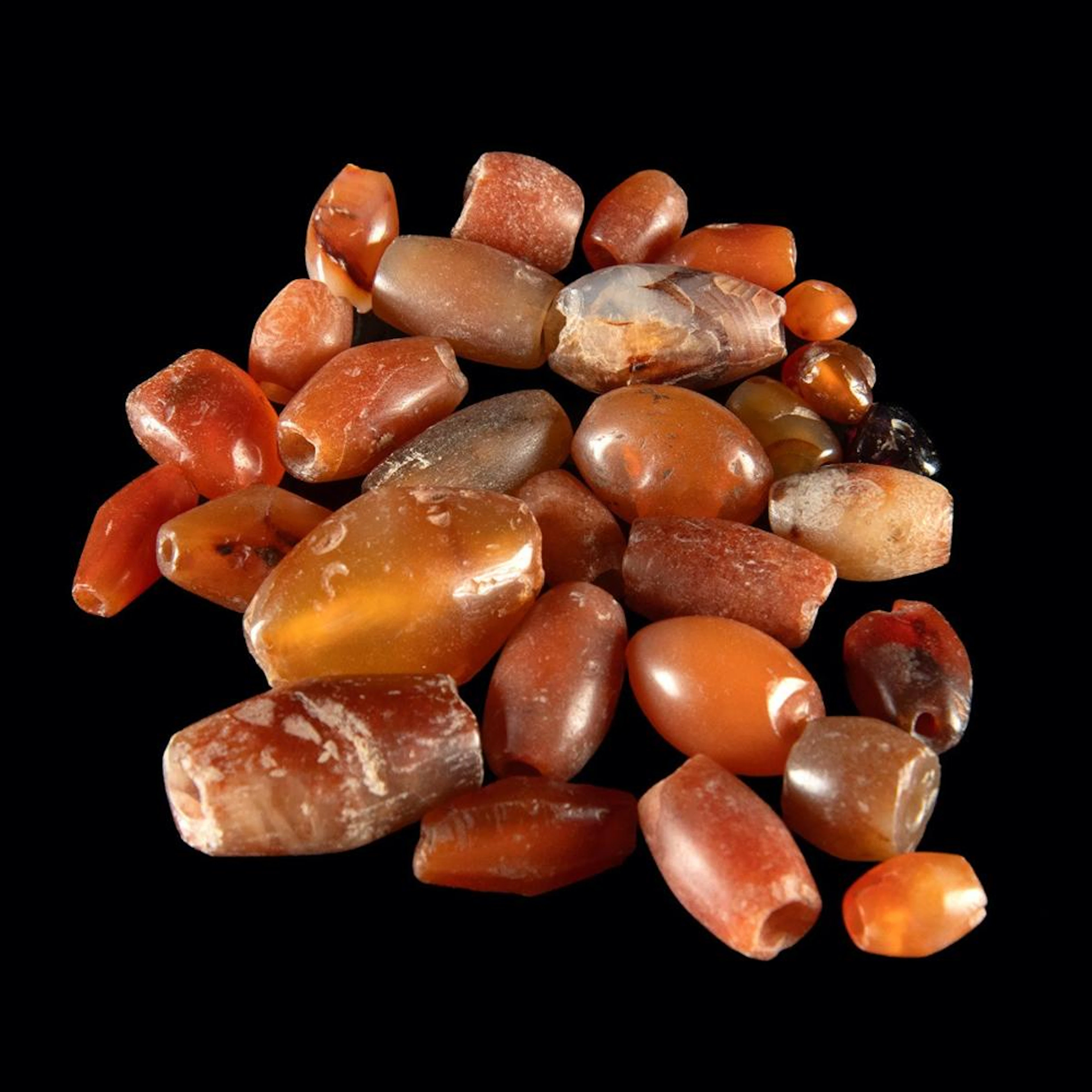 Ancient Near East Beads – Carnelian, Banded Agate, Jasper & Garnet