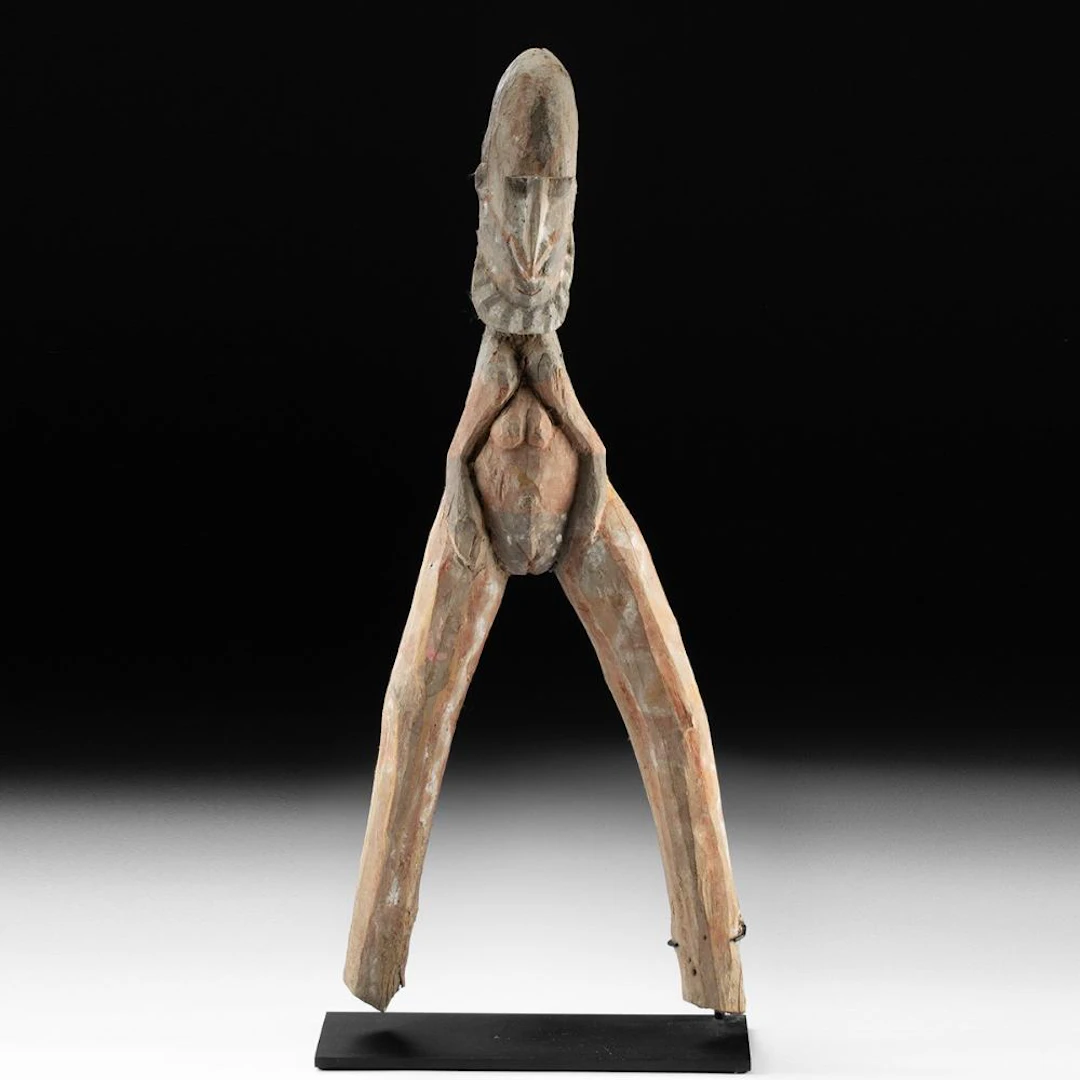Papua New Guinea Abelam Female Initiation Figure - Tetepeku