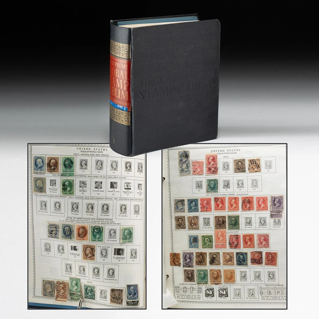 1851 to 1979 Minkus Stamp Album - US, Aden to Biafra