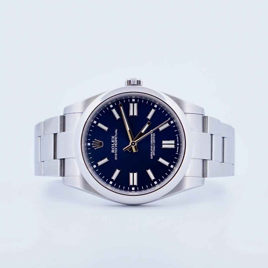 Rolex Oyster Perpetual 41 Ref.124300 Blue Dial – 2022