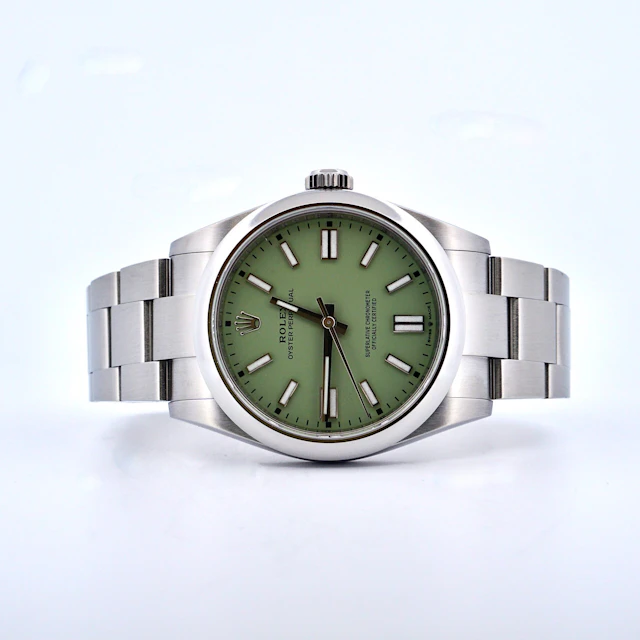 Rolex Oyster Perpetual 41 Ref. 134300 Pistachio -Oanvänd