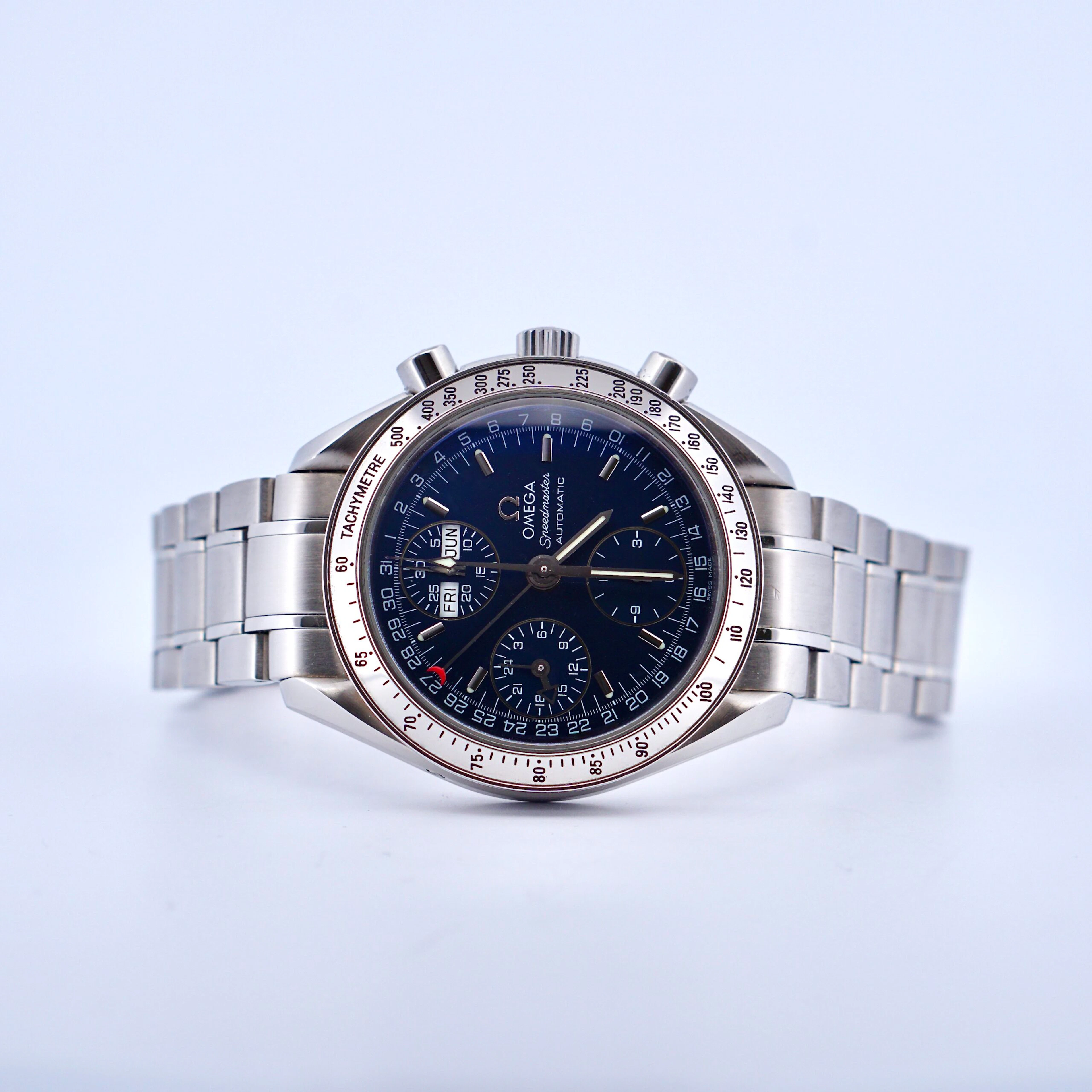 Omega Speedmaster Day Date – Blå