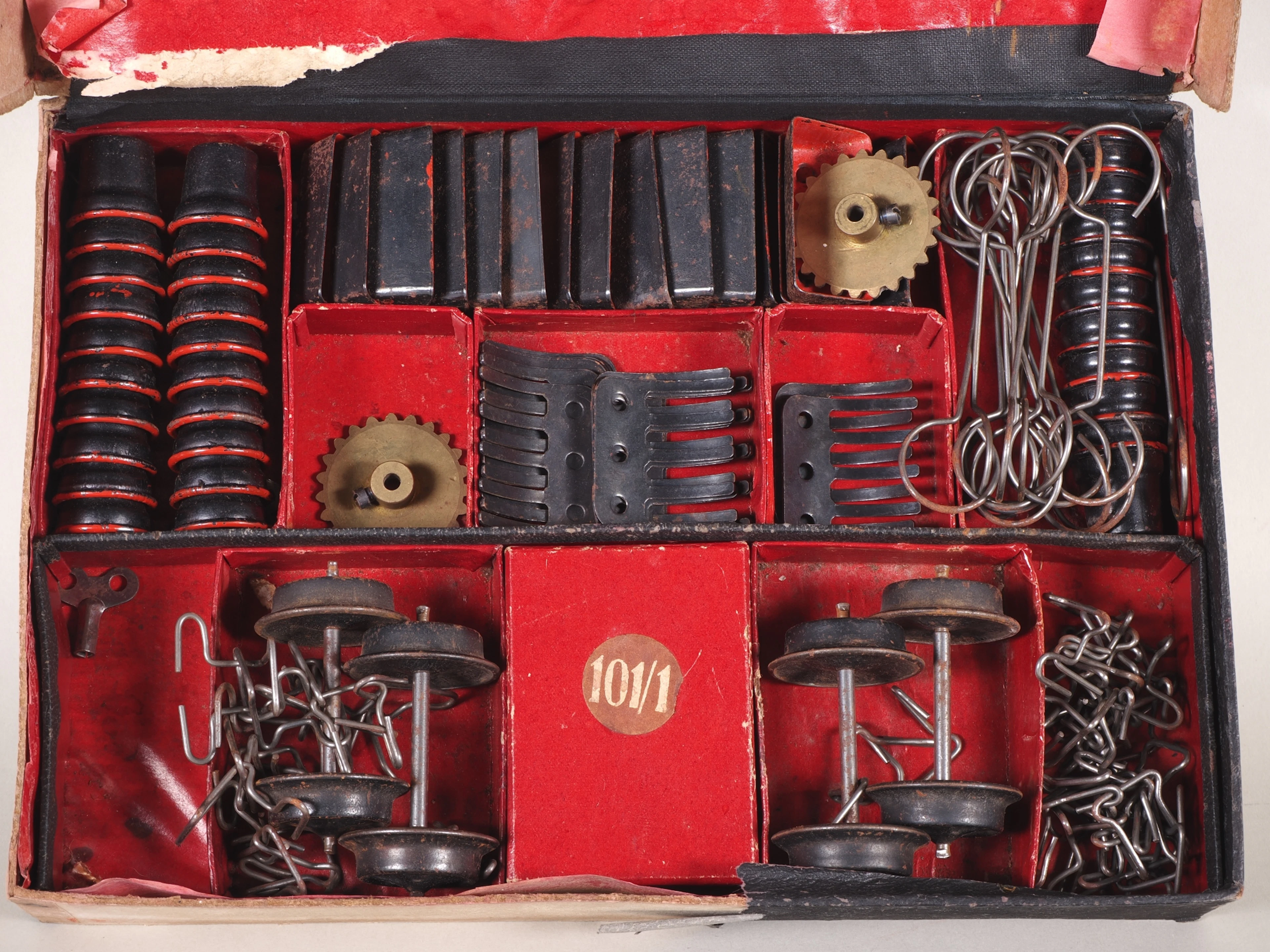 Los 1694: Märklin Metallbaukasten Transportanlage 101/1, in OVP, um 1928