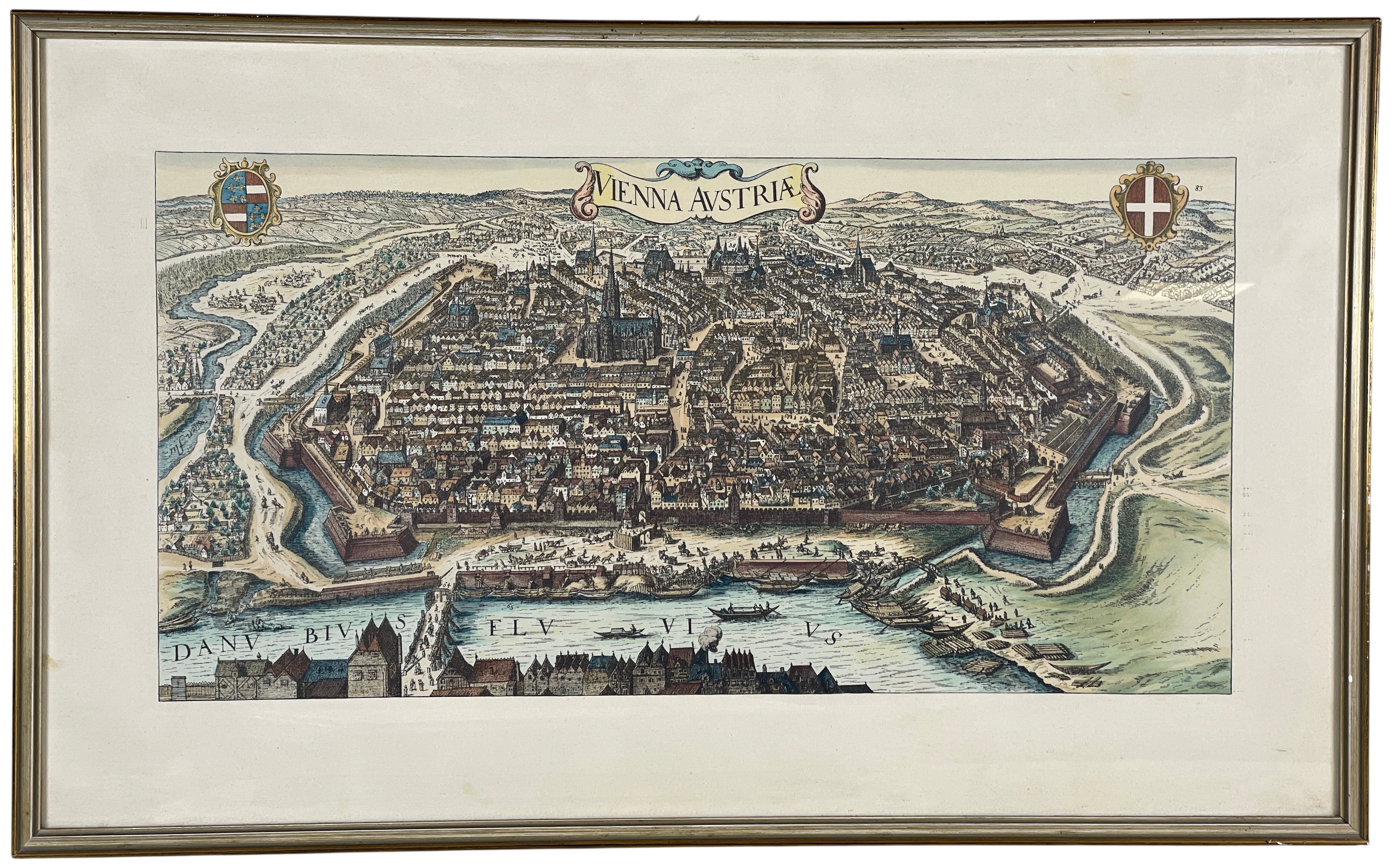 Los 282: Georg Braun und Frans Hogenberg, Vienna Avstriae, Köln, 1572-1617