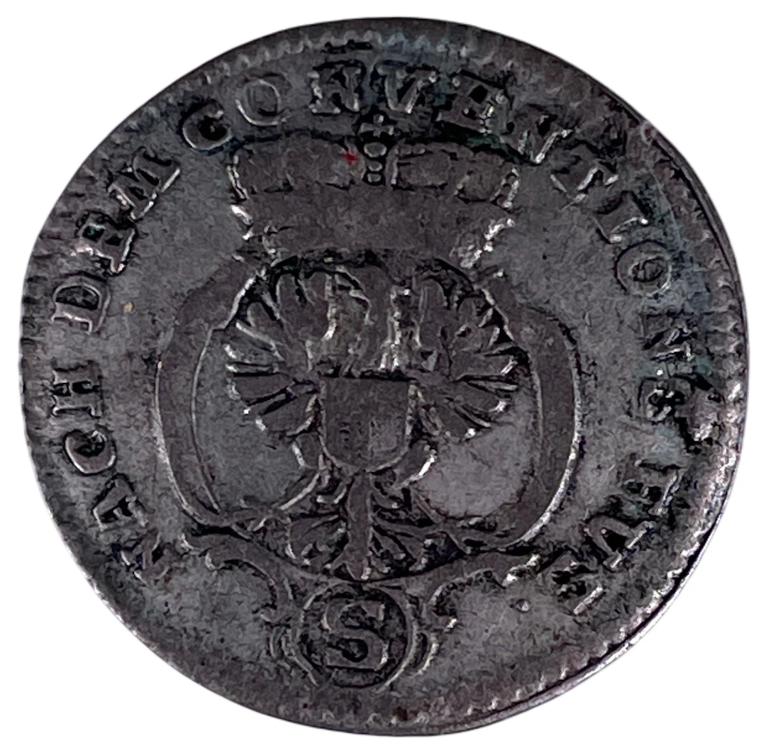 Los 1434: Brandenburg-Ansbach 1769 2 1/2 Kreuzer Landmünze Silber