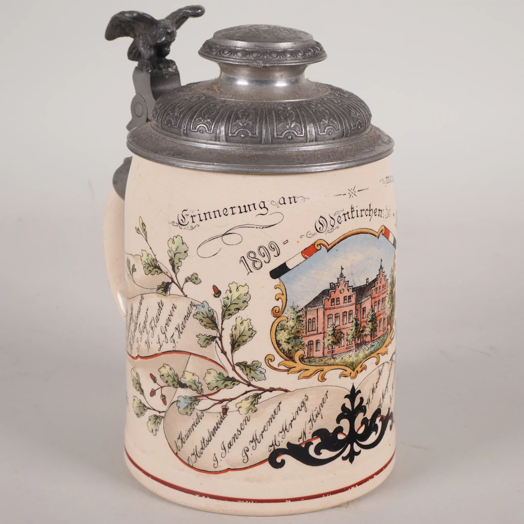 Los 1515: Bierkrug 1899-1902 Preußen Seminar Odenkirchen