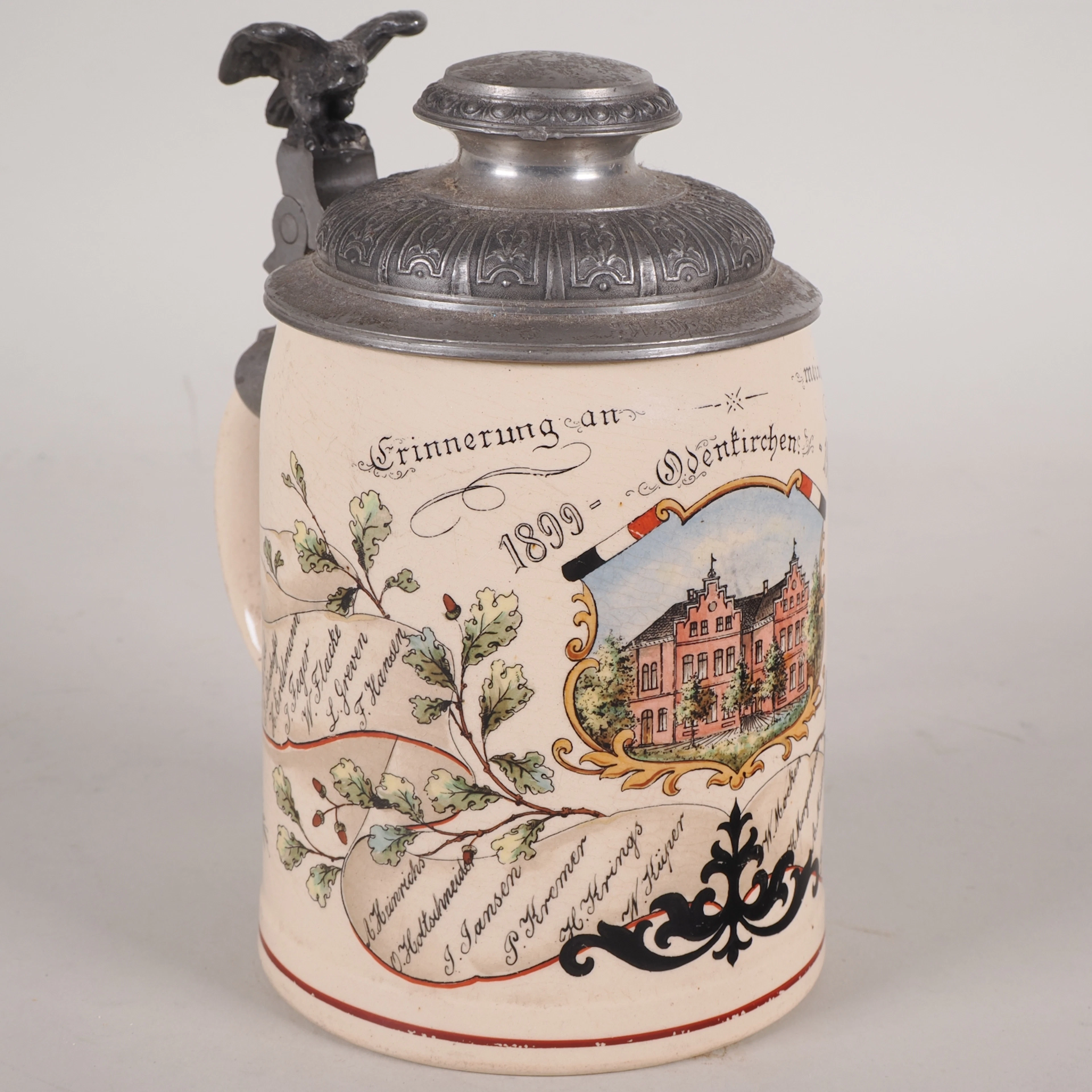 Los 1515: Bierkrug 1899-1902 Preußen Seminar Odenkirchen