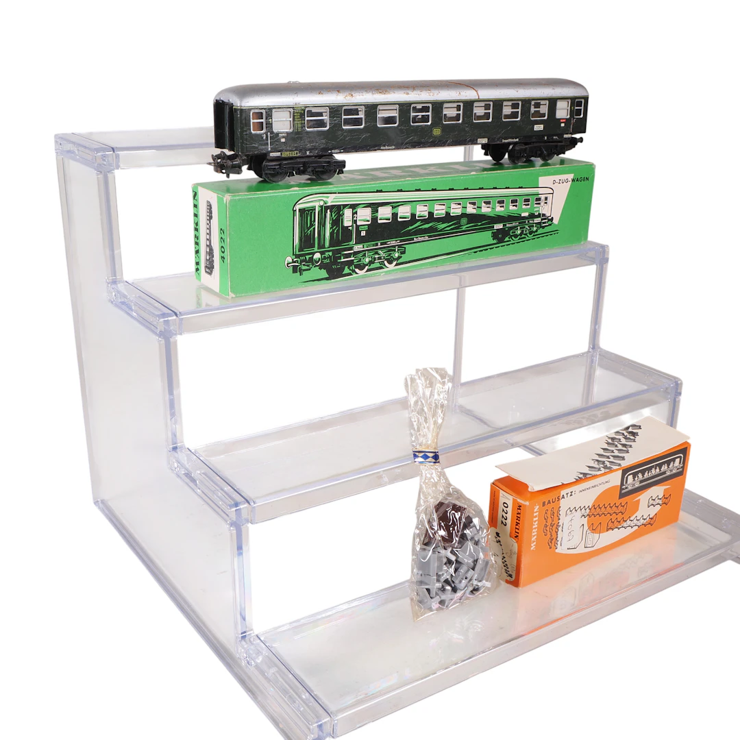 Los 1821: Märklin Personenwagen 4022 mit Bausatz Modell 0222 in OVP