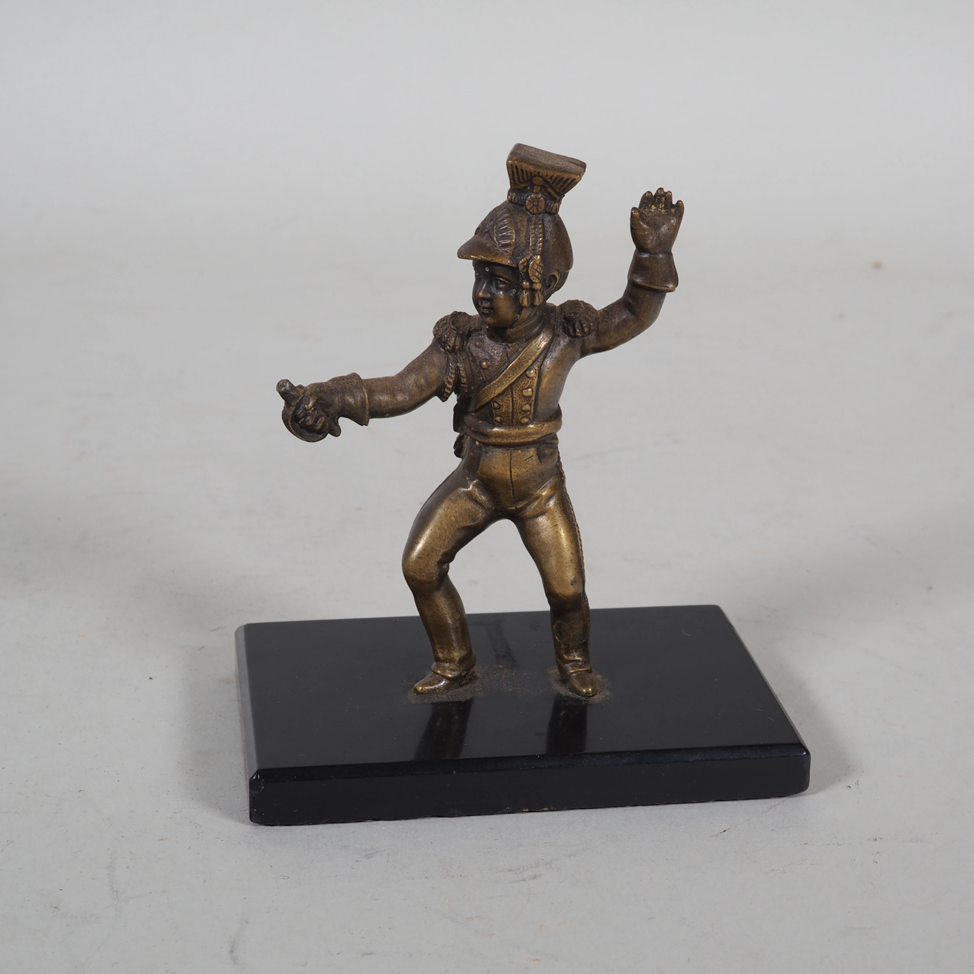 Los 1087: Kleine Bronze Skulptur um 1900