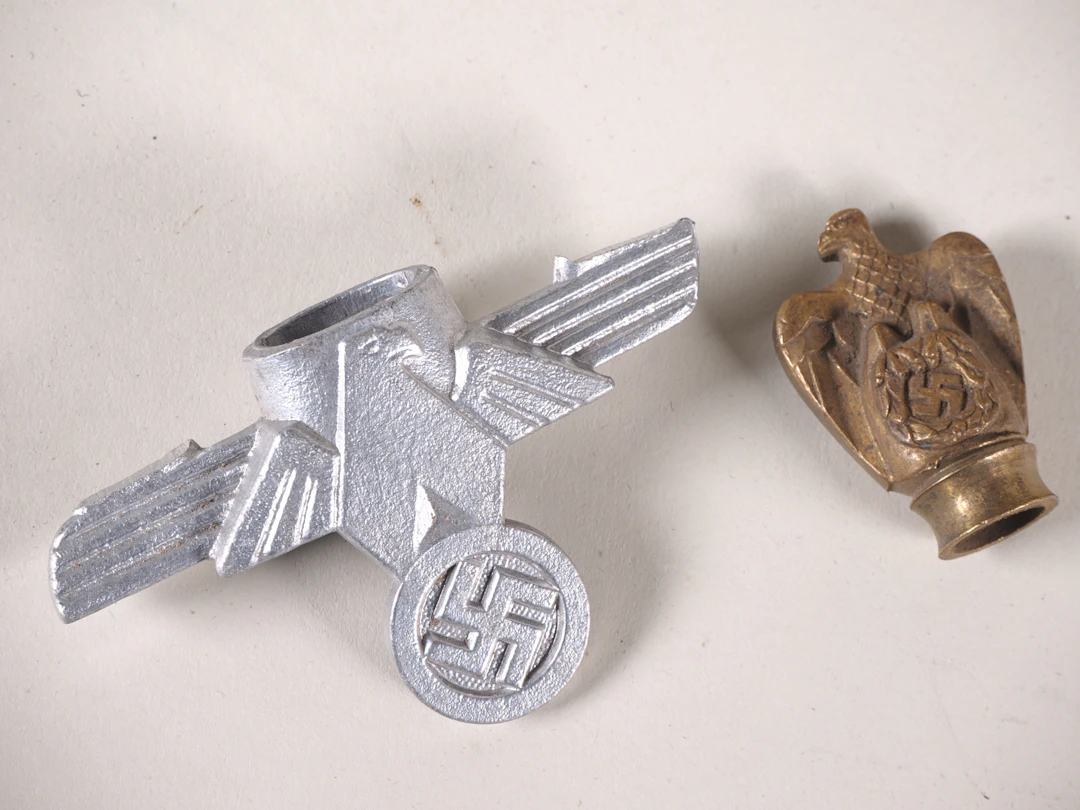 Los 2233: 2x original Dolchteile 3.Reich RLB und Kriegsmarine