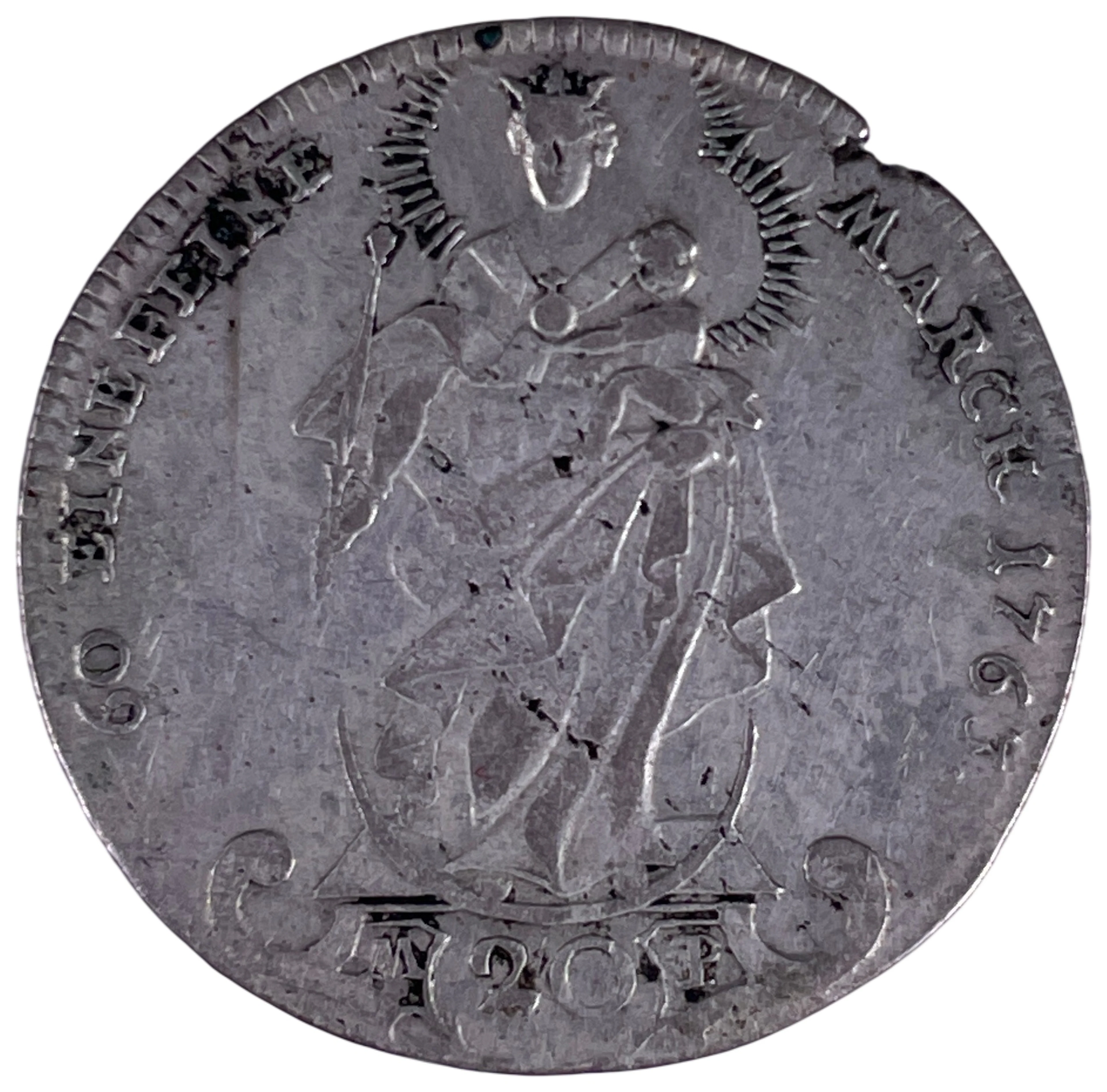 Los 1427: Bistum Würzburg - Adam Friedrich von Seinsheim Münze - 20