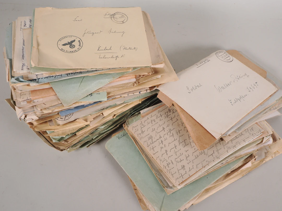 Los 2348: Grosskonvolut Feldpostbriefe WK2