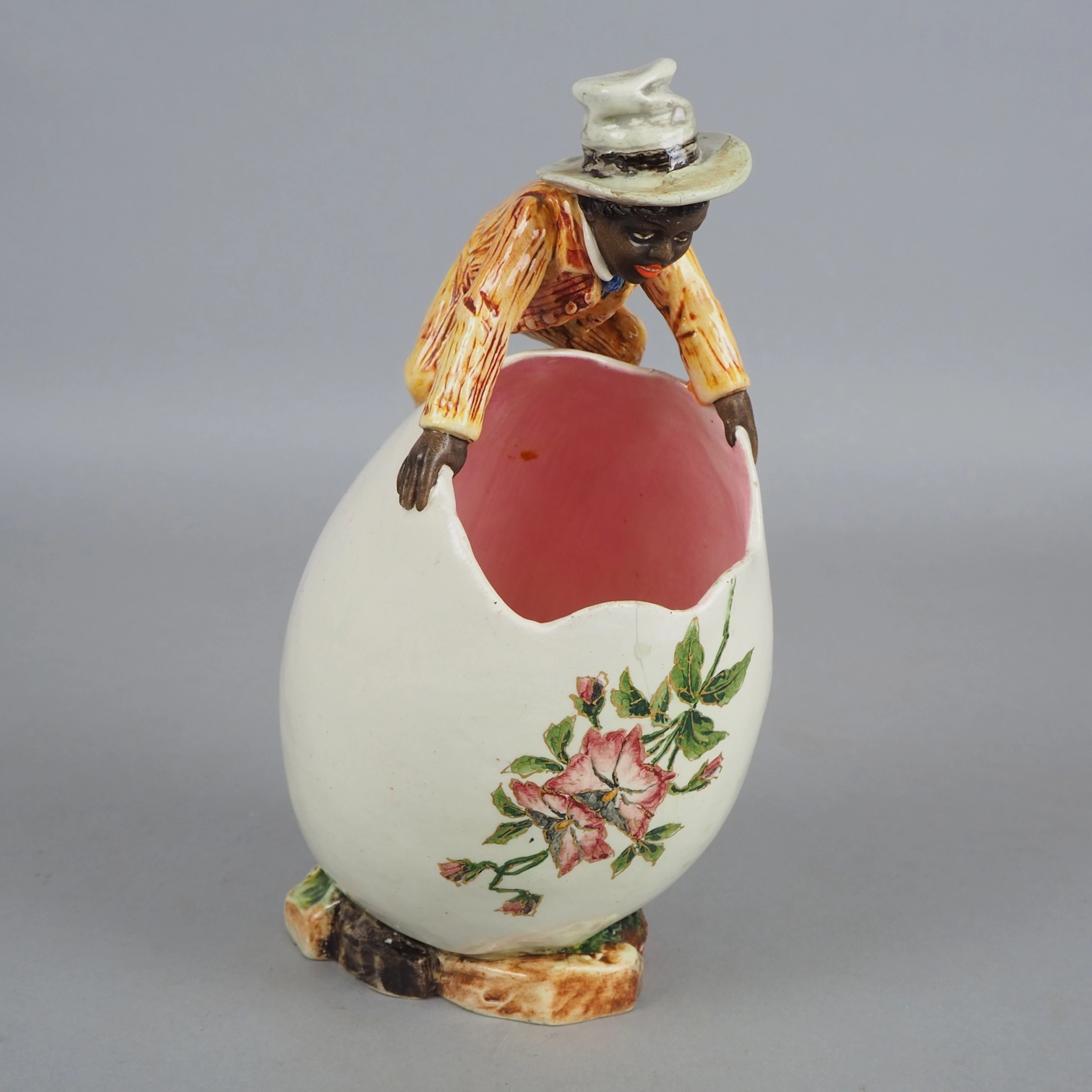 Los 487: Porzellanvase in Form eines Eis, 20. Jh.