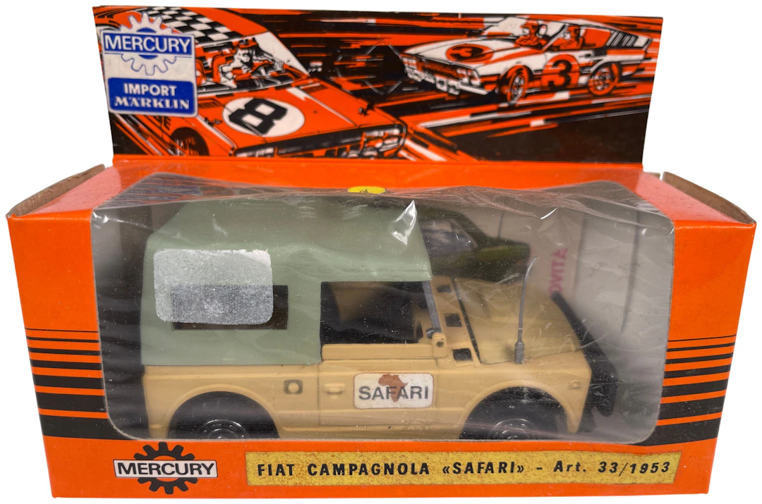 Los 1996: Mercury Fiat Campagnola Safari Modellauto in OVP mit Märklin