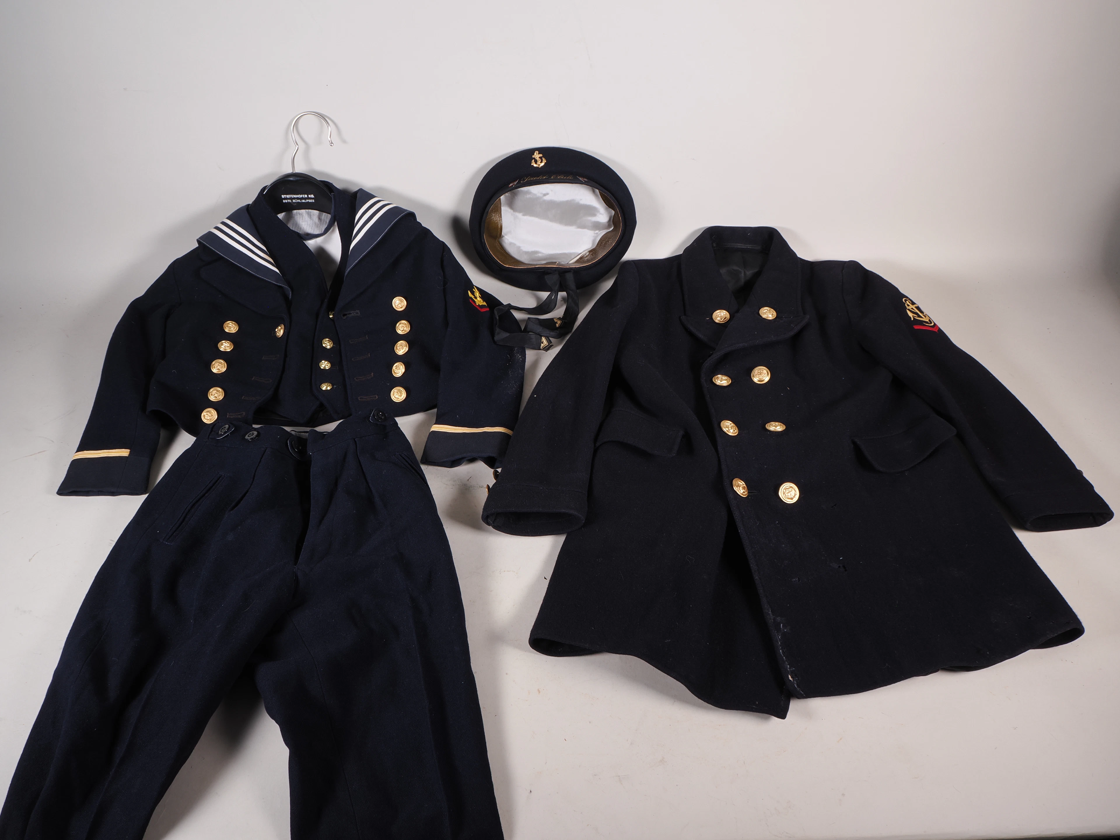 Los 2457: Original Kinderuniform Marine Wk1 für Jungen