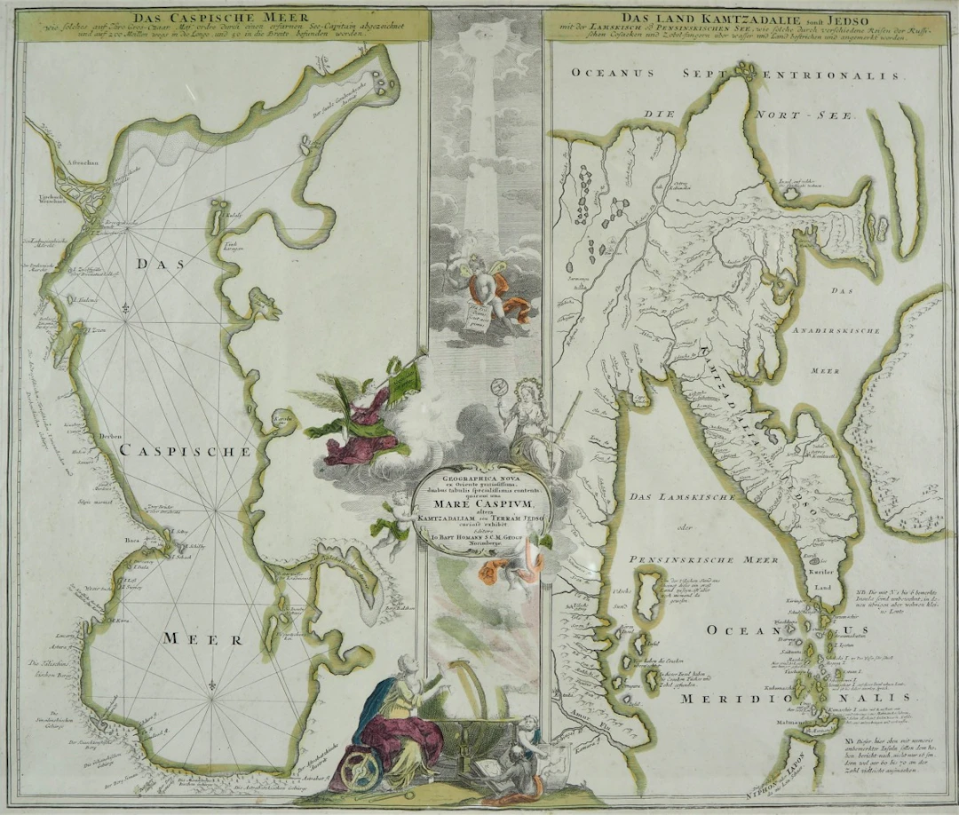 Los 1232: Johann Babtiste Homann (1664 - 1724, Nürnberg) - Landkarte