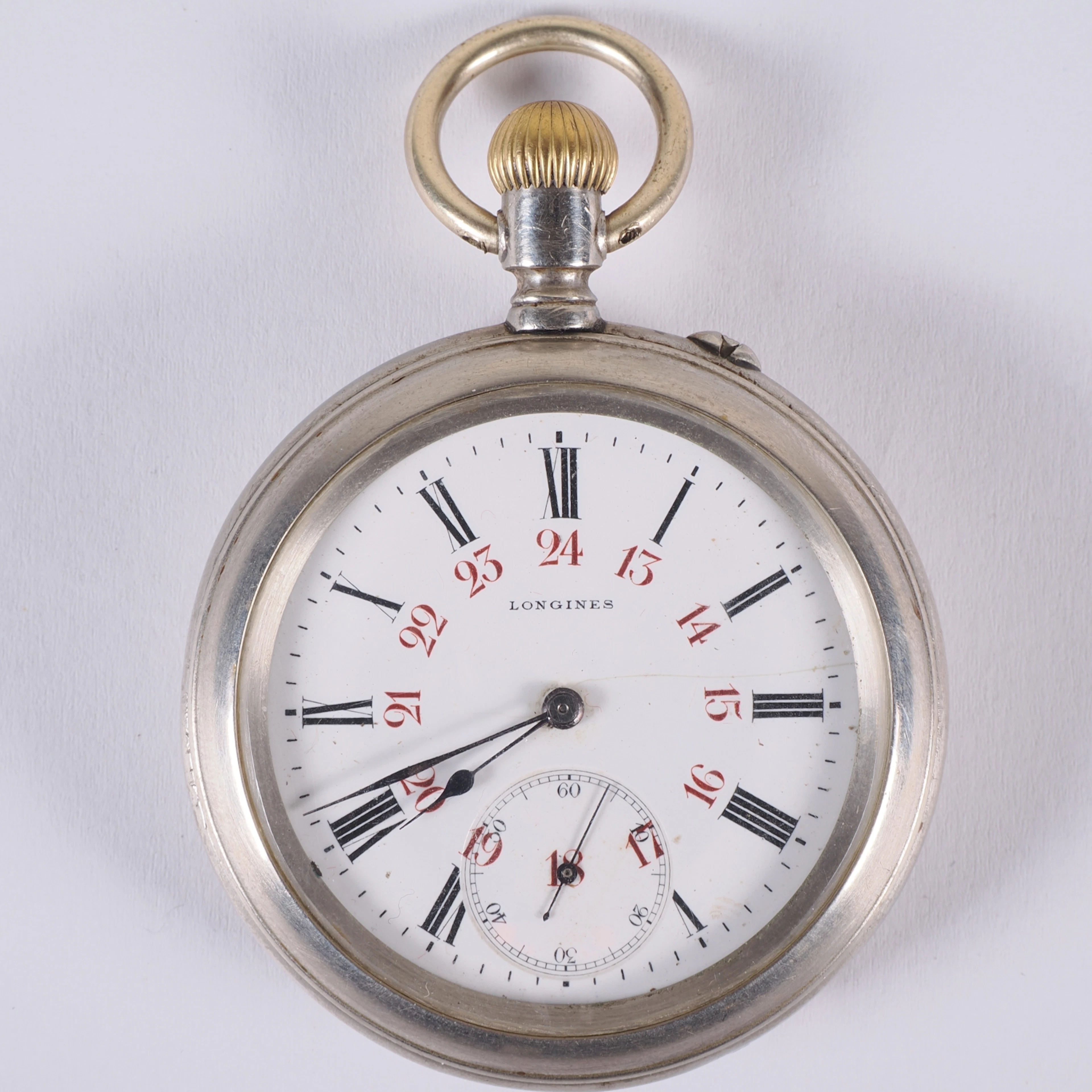 Los 650: Taschenuhr - Longines-