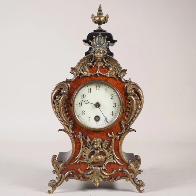 Los 546: Lenzkirch Tisch Uhr um 1880
