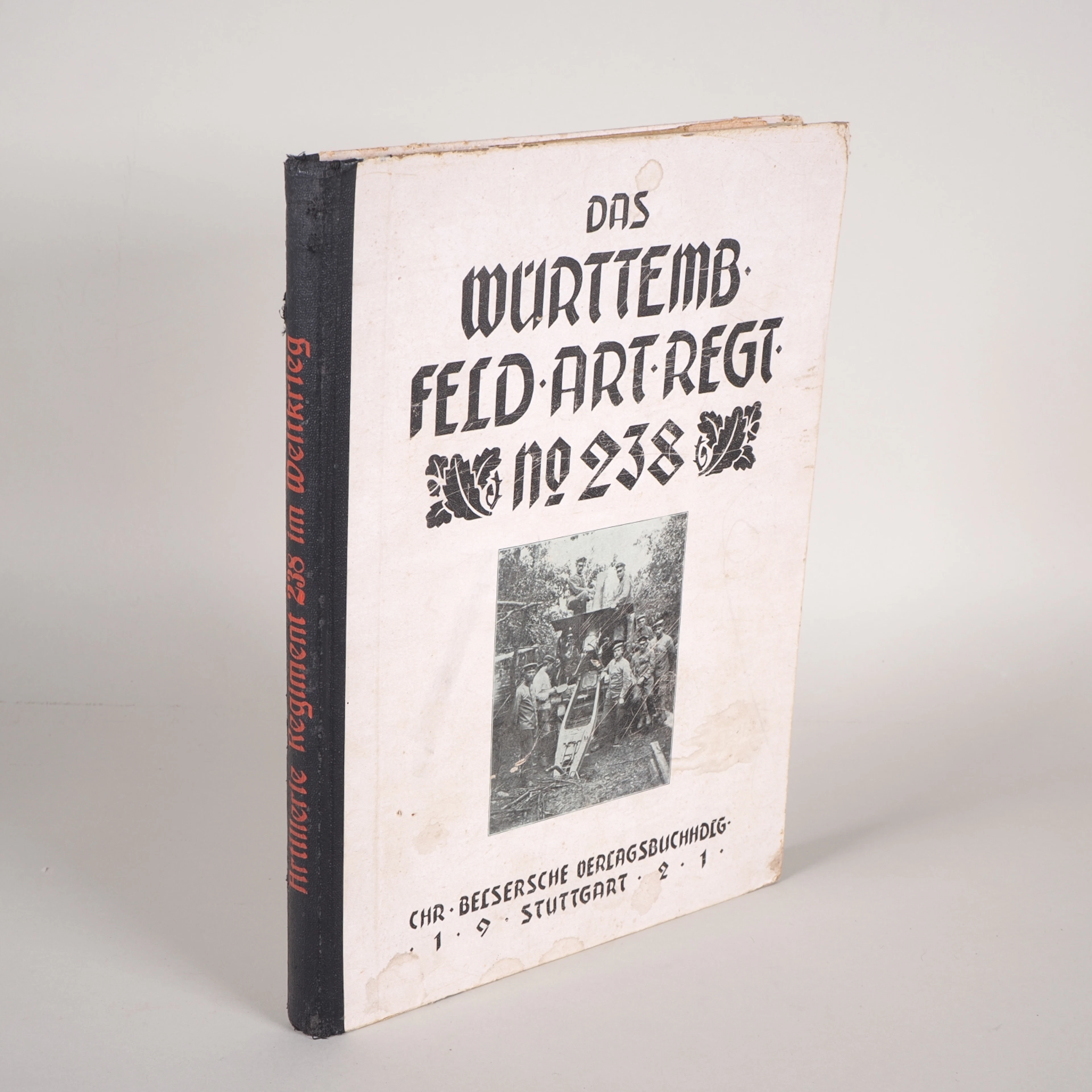 Los 2366: Das Württembergische Feld-Artillerie Regiment No. 238, 1921