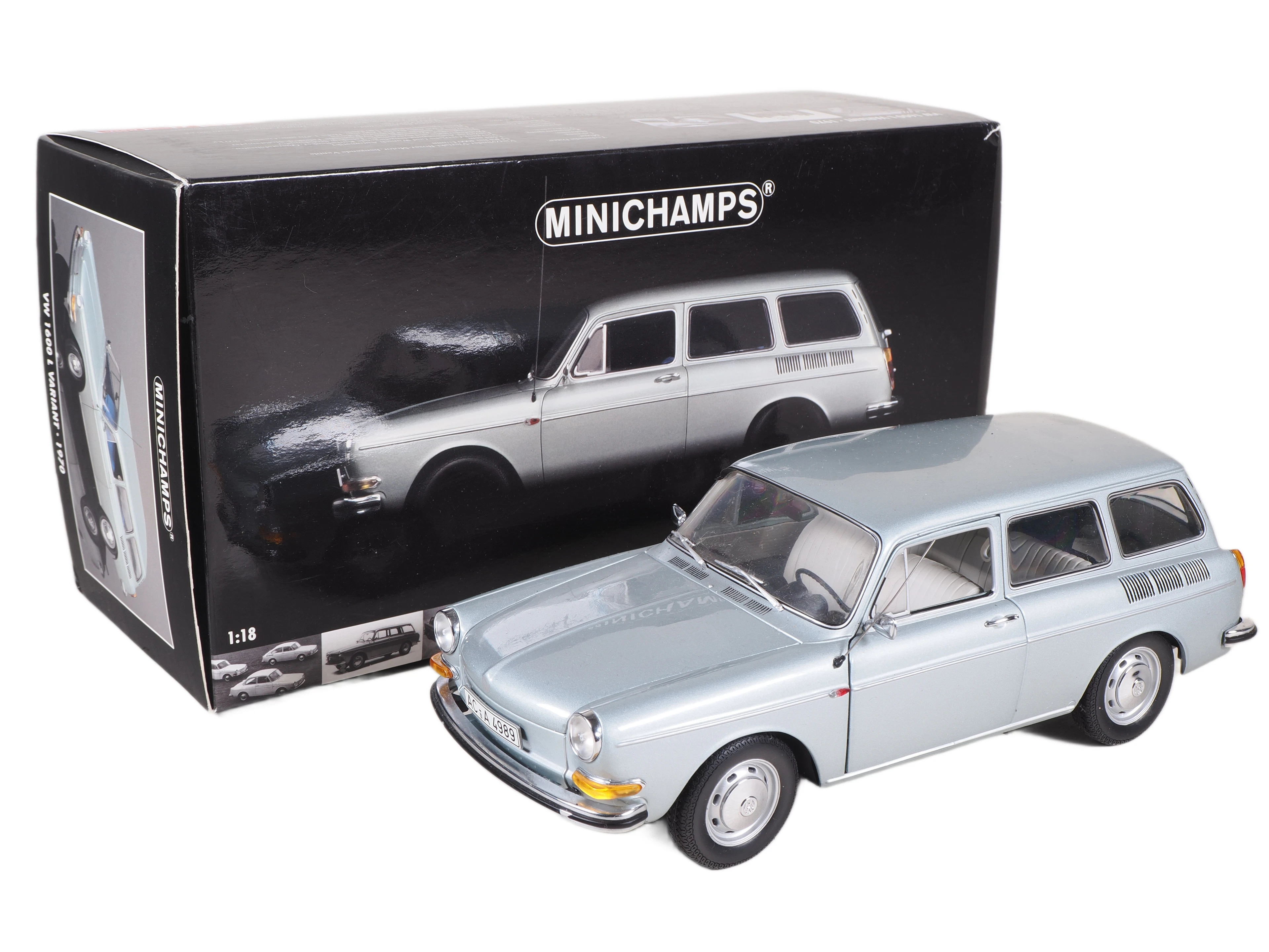 Los 2007: MINICHAMPS VW 1600 L Variant 1970 im Maßstab 1:18 in OVP